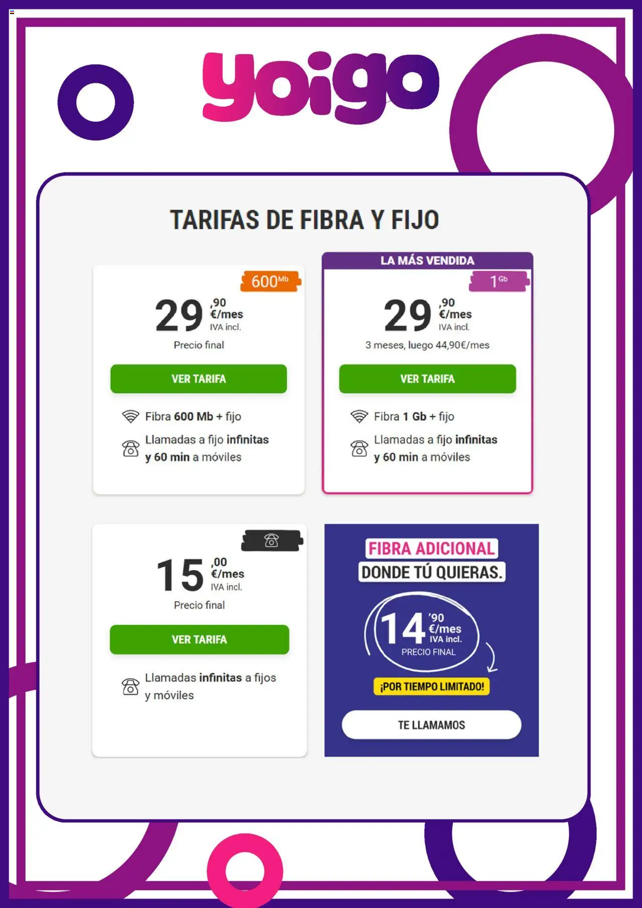 Yoigo ofertas │ válido desde el 14.10.2025 | Página: 4 | Productos: Té