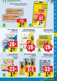 IKI leidinys│galioja nuo 23.06.2025 | Puslapis: 29 | Prekių: Pienas, Kiaušiniai, Sūris, Sutirštintas pienas