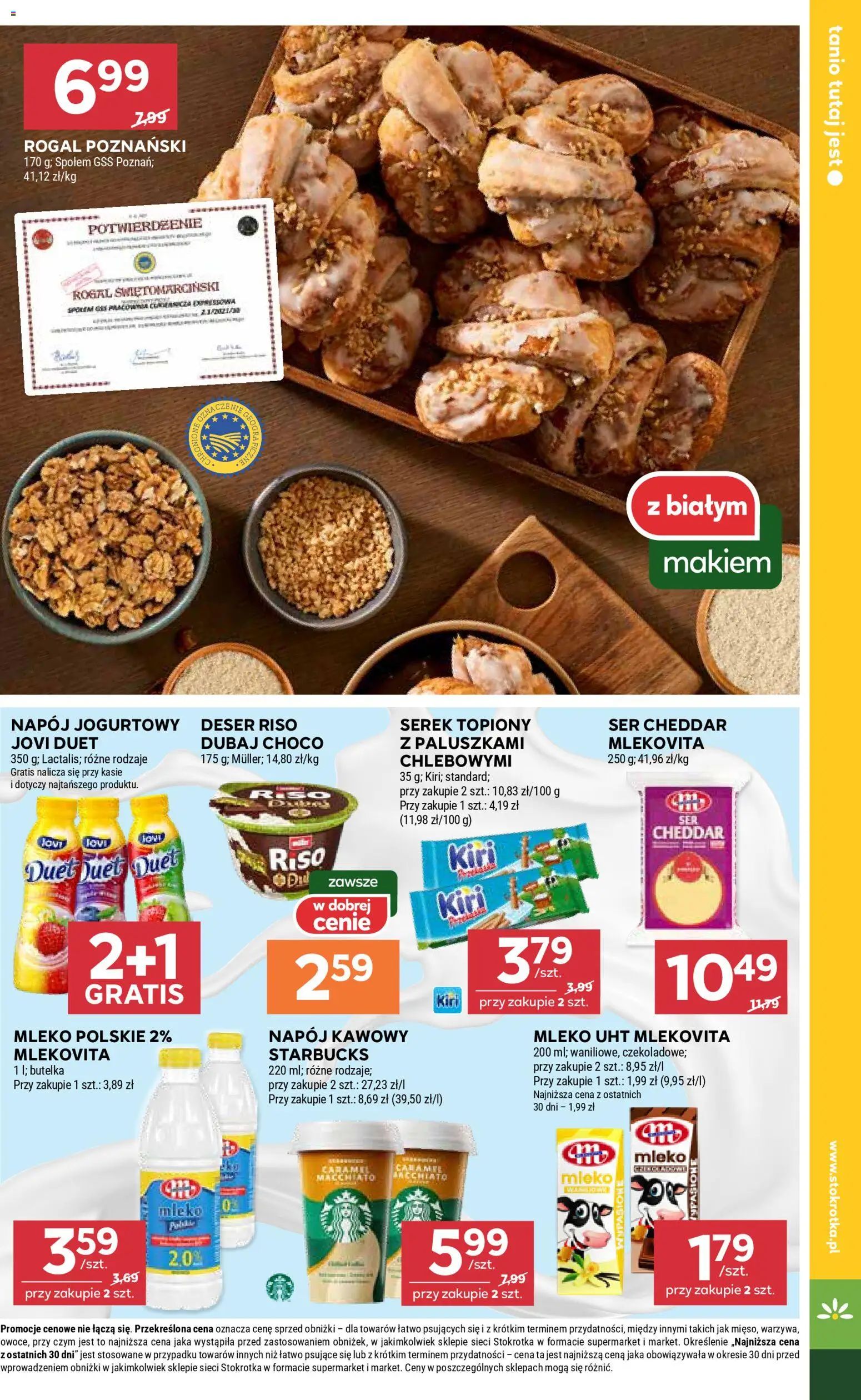 Stokrotka Gazetka od 23.10.2025 | Strona: 5 | Produkty: Serek, Stokrotka, Cheddar, Ser cheddar