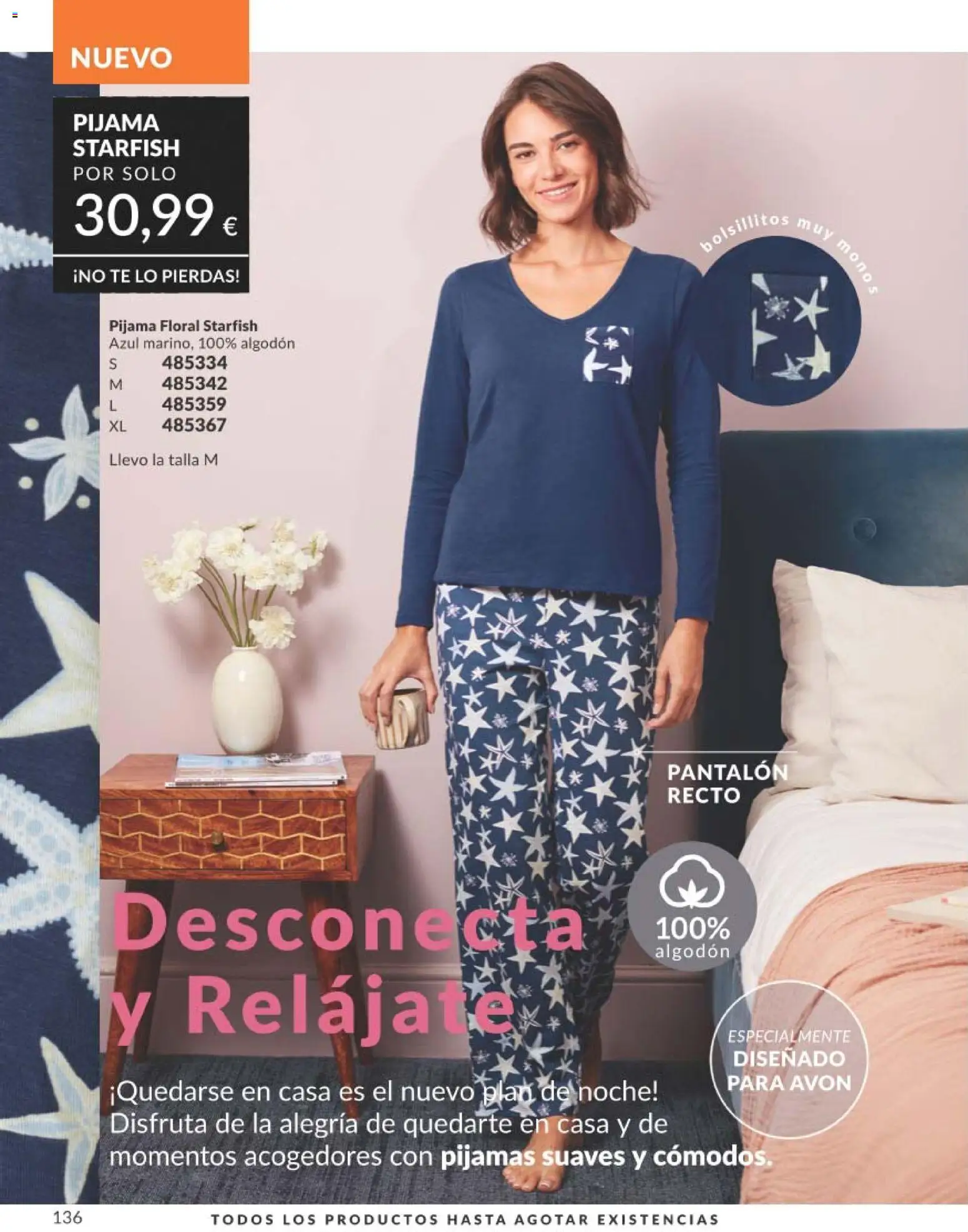 Catálogo AVON campaña 1 │ válido desde el 01.01.2026 | Página: 136 | Productos: Pijama, Té