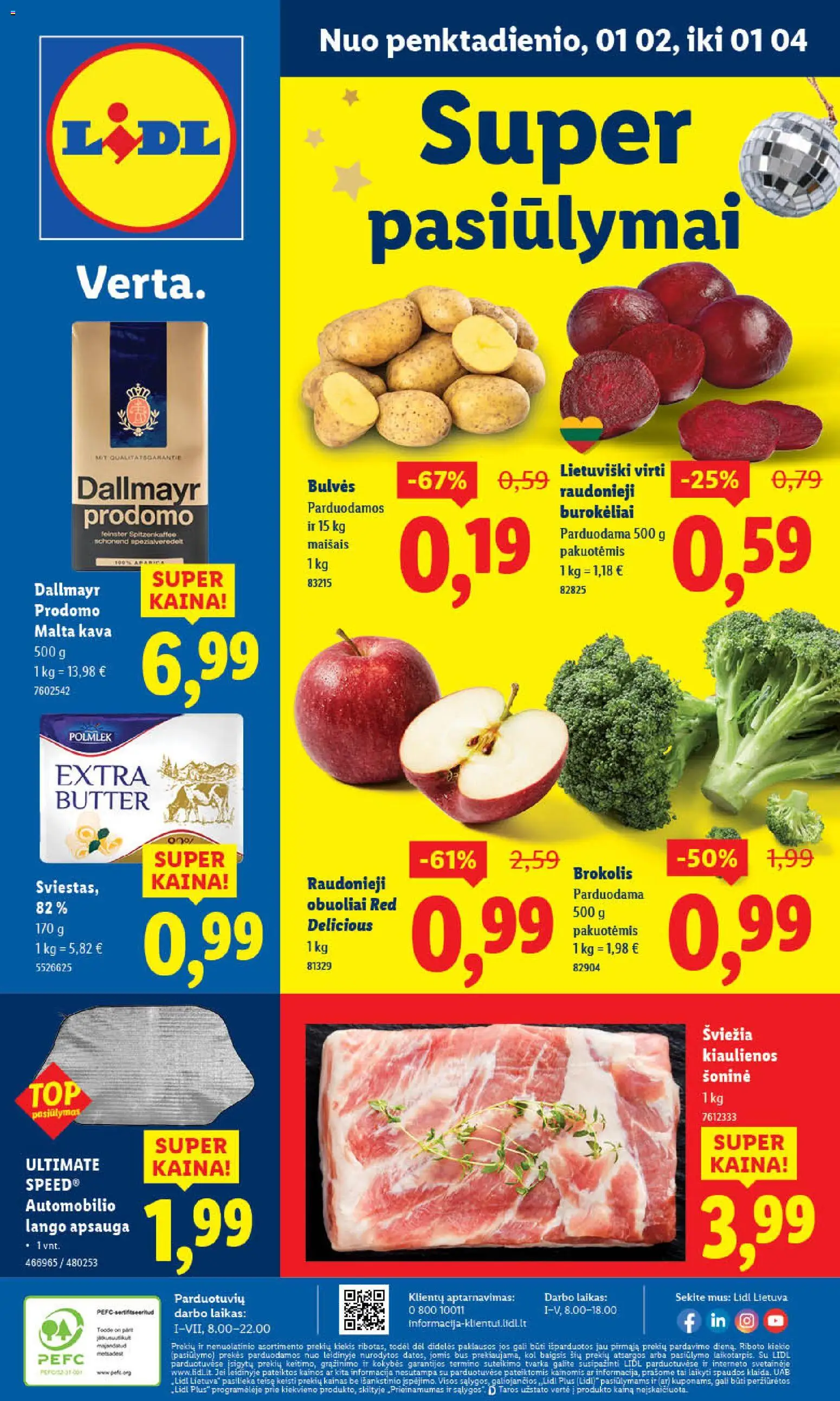 LIDL akcijos nuo 02.01.2026 | Puslapis: 1