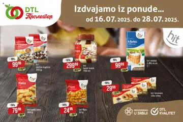 Metalac Proleter - Izdvajamo iz ponude - pregled Metalac Proleter kataloga - važi od 16.07.2025