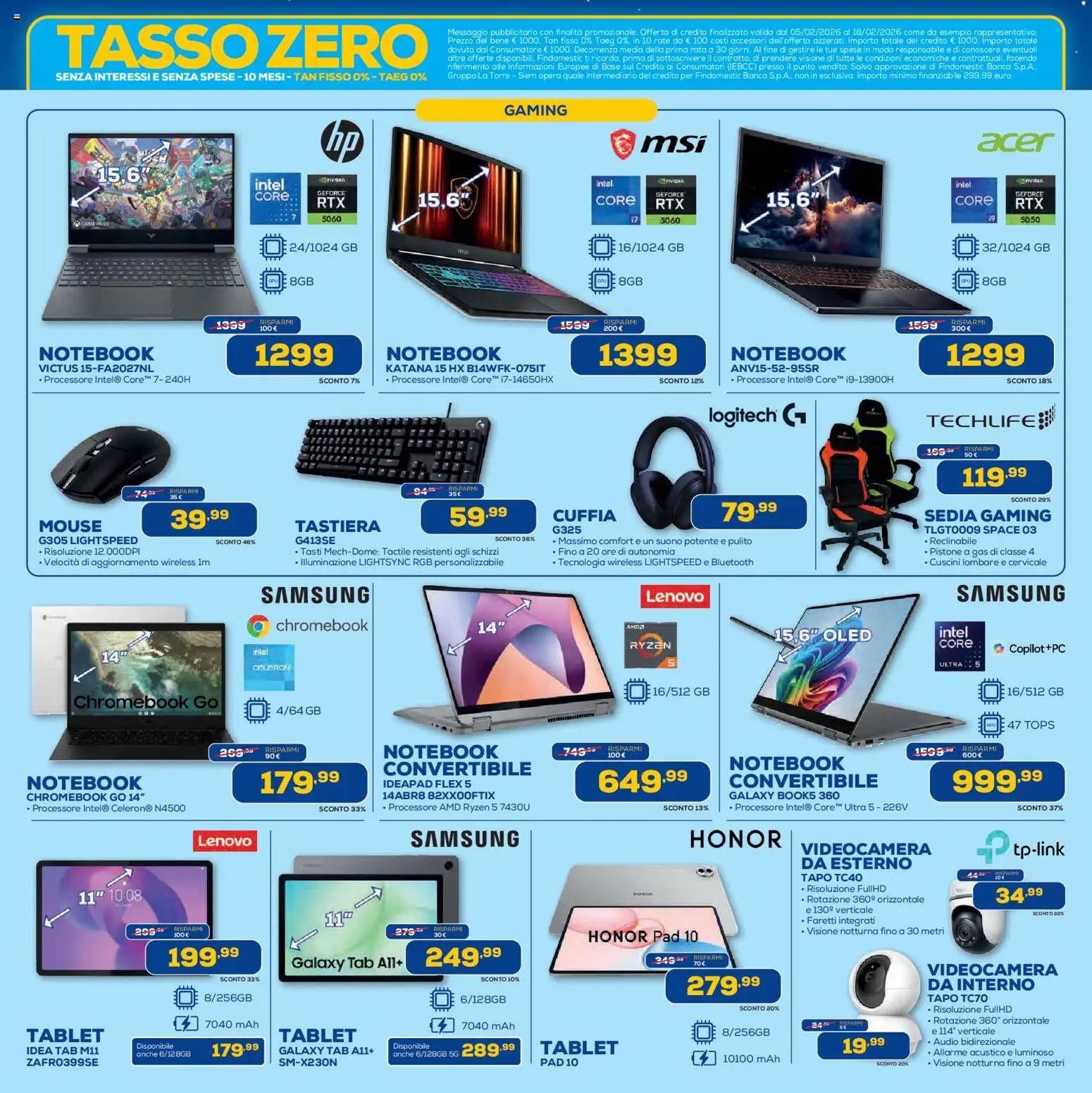 Volantino Euronics del 05.02.2026 | Pagina: 13