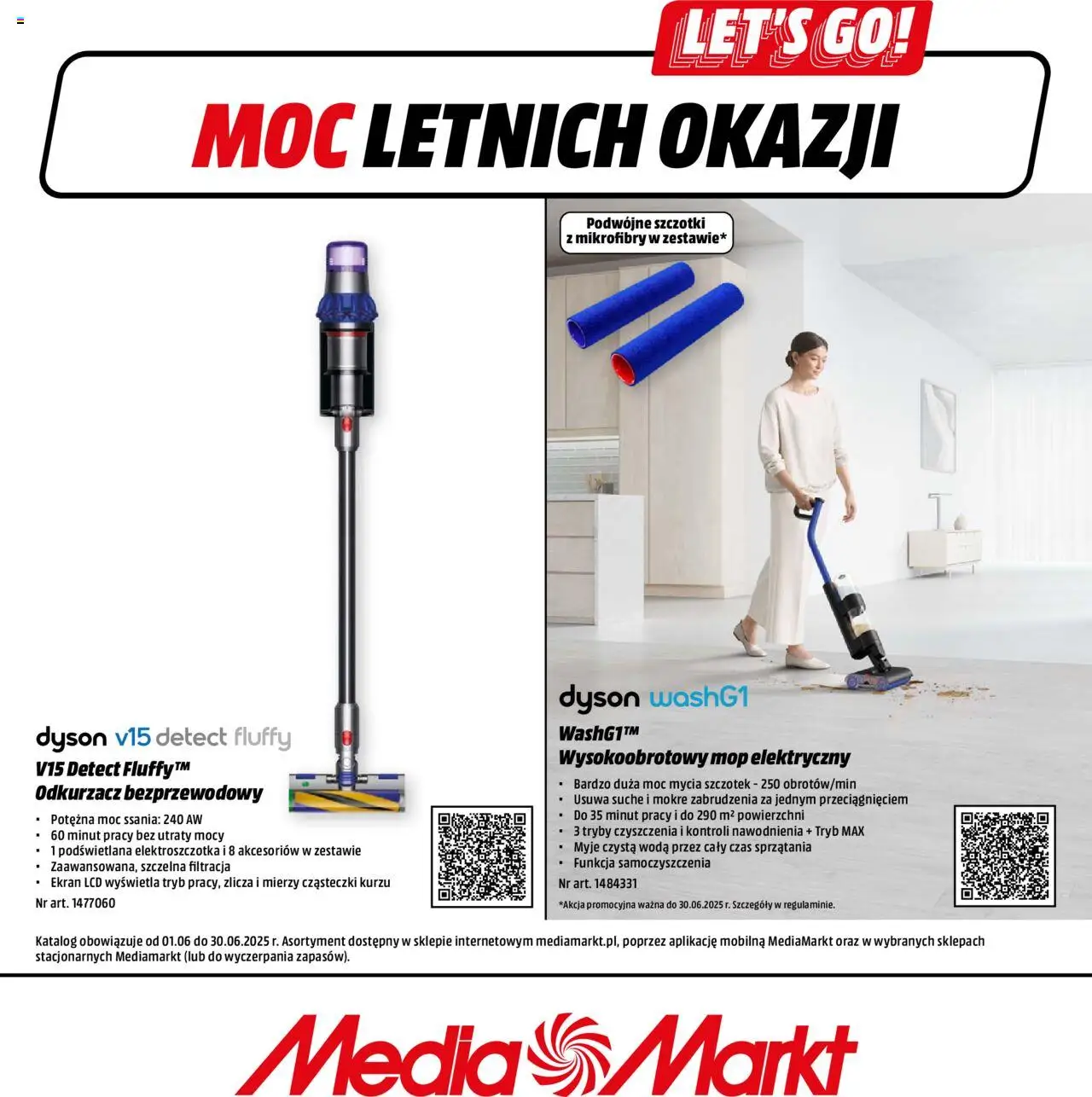 Media Markt promocje - Moc Letnich Okazji od 01.06.2025 | Strona: 12 | Produkty: Odkurzacz, Woda