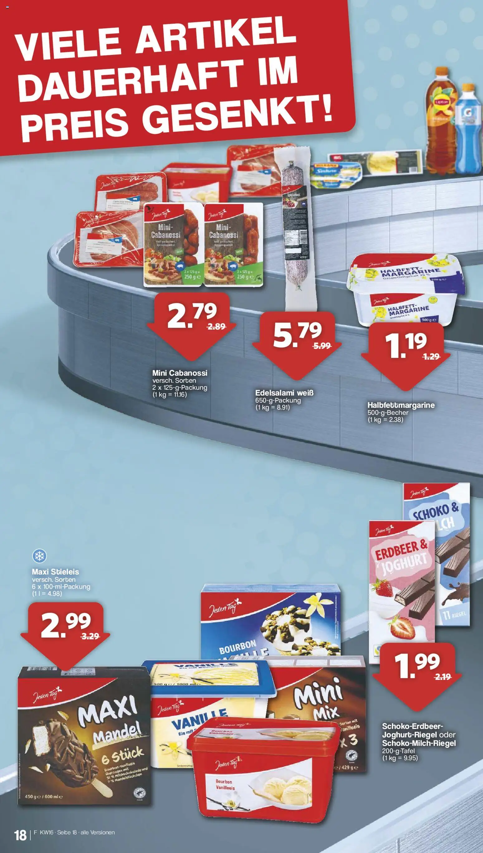Famila Nordwest Prospekt 	 – gültig ab 13.04.2026 | Seite: 20 | Produkte: Margarine, Joghurt, Bourbon, Eis