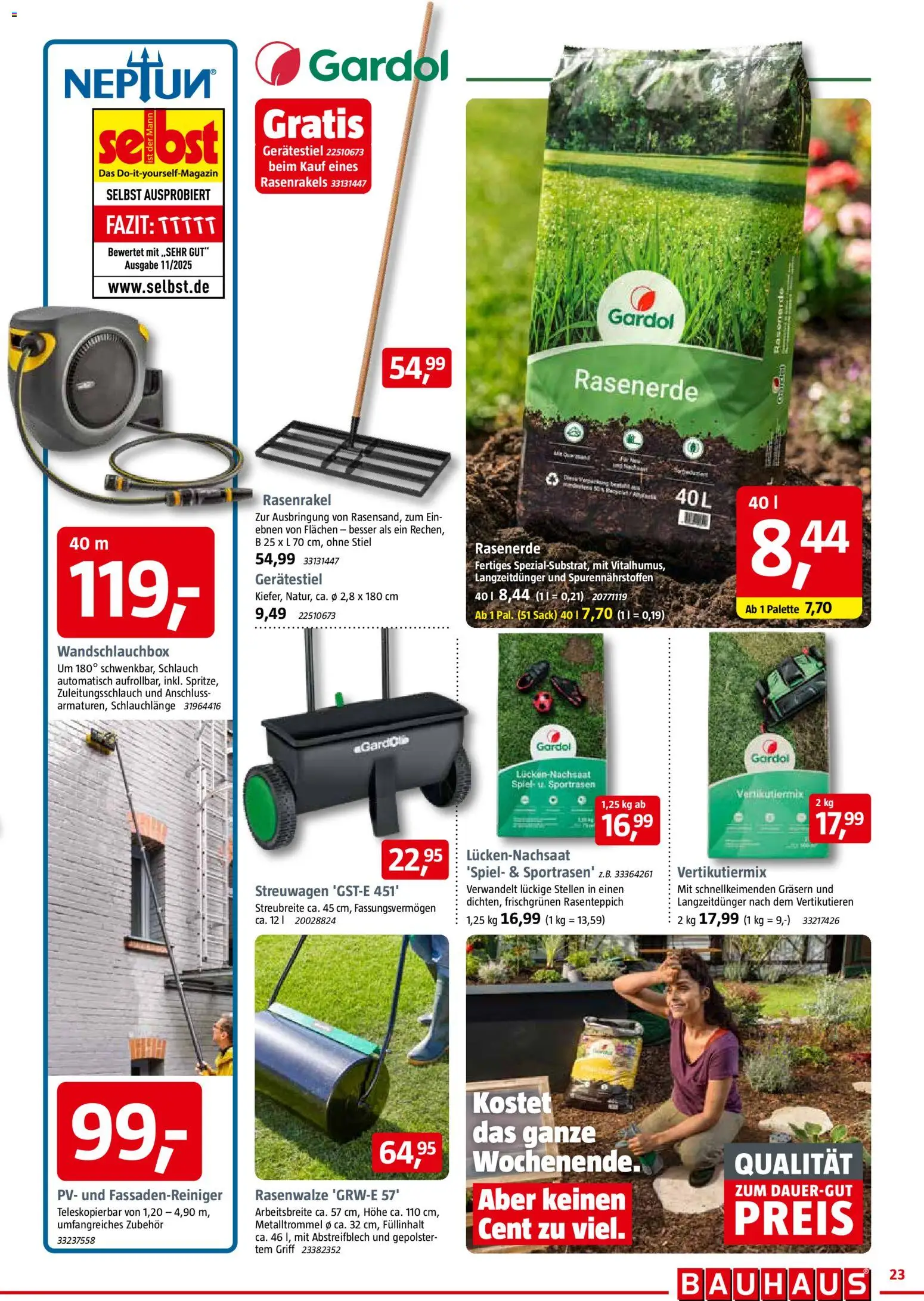 Bauhaus Prospekt 	 – gültig ab 28.03.2026 | Seite: 23 | Produkte: Spiel