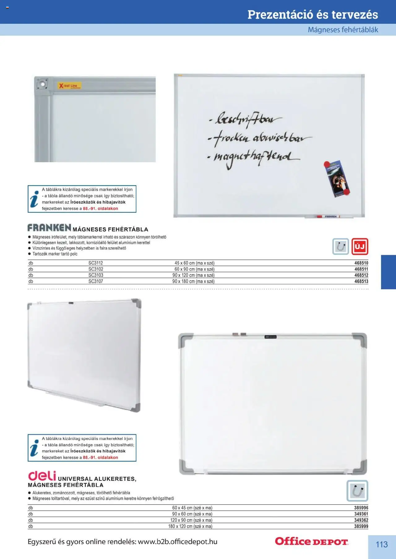 Office Depot akciós ujság - amely érvényes a következő dátumtól: 10.04.2025 | Oldal: 113 | Termékek: Polc