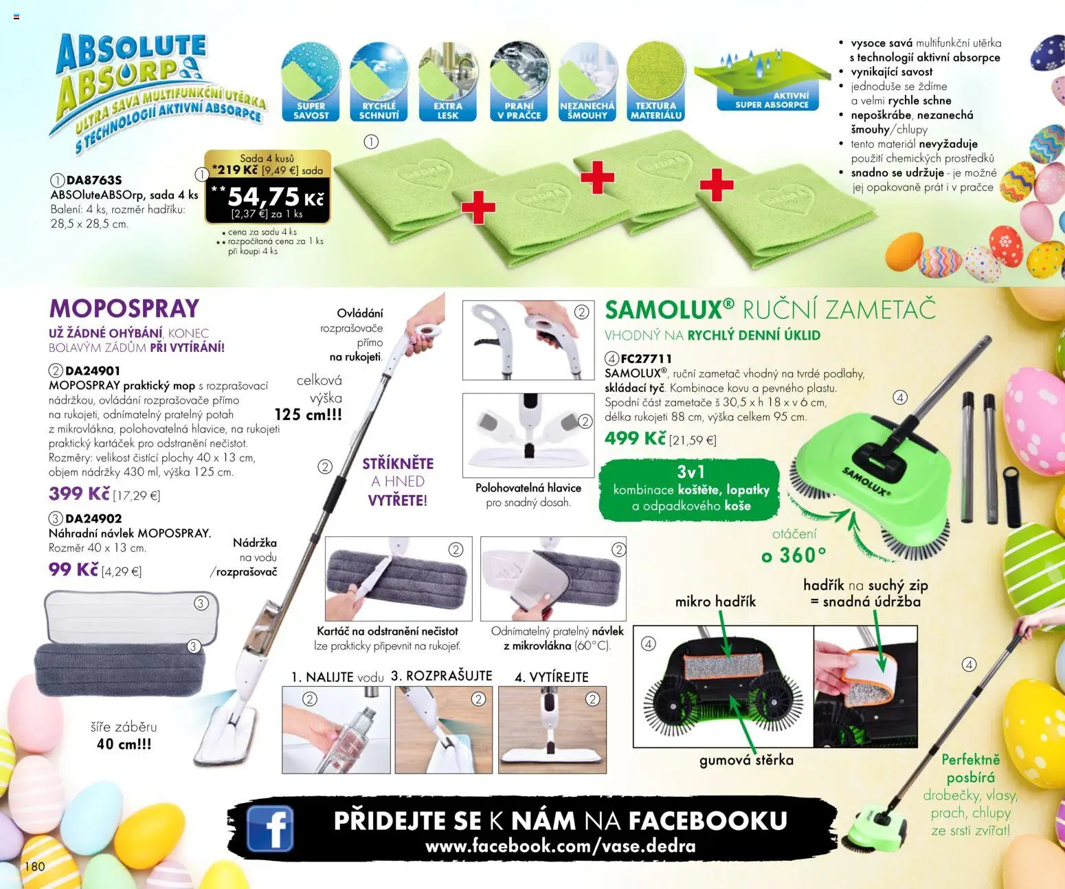 Nové Dedra akcie – leták je platný od 01.02.2026 | Strana: 80 | Produkty: Mop