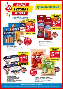 Pogląd oferty "Lewiatan gazetka - Kupuj i zyskaj więcej" - ważna od 23.10.2025