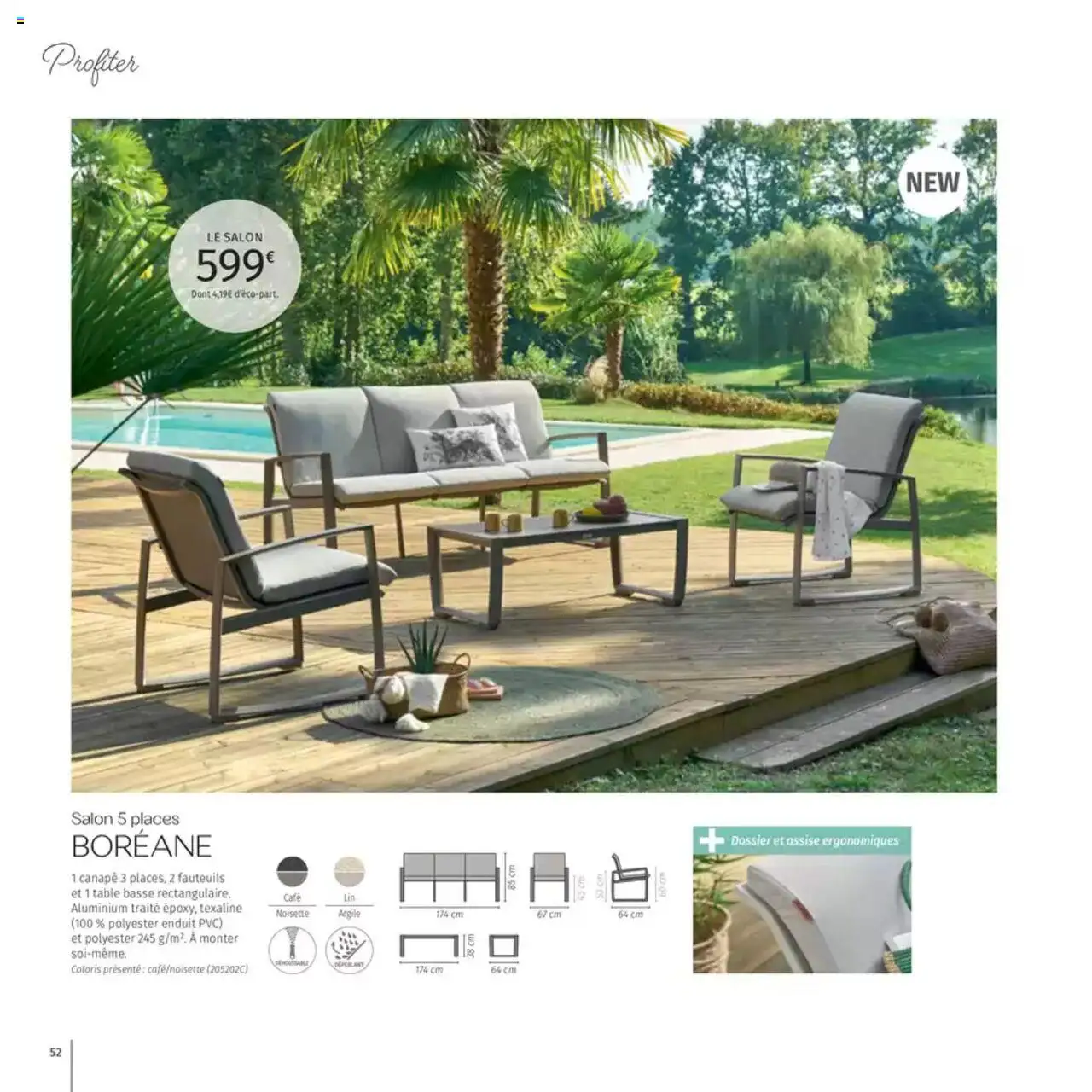  | Page: 52 | Produits: Argile, Canapé, Table basse, Café