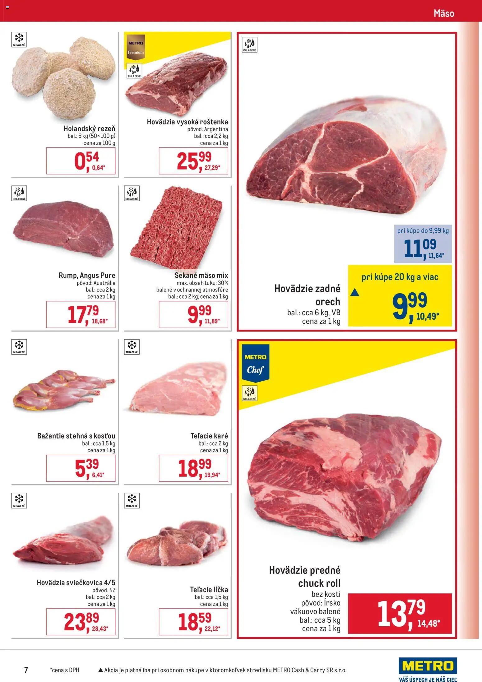 Nové Metro akcie – leták je platný od 19.11.2025 | Strana: 7