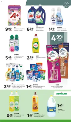 Pré-visualização Coviran folheto válido de 07.10.2025 | Página: 19 | Produtos: Flores, Pó, Sabão, Detergente