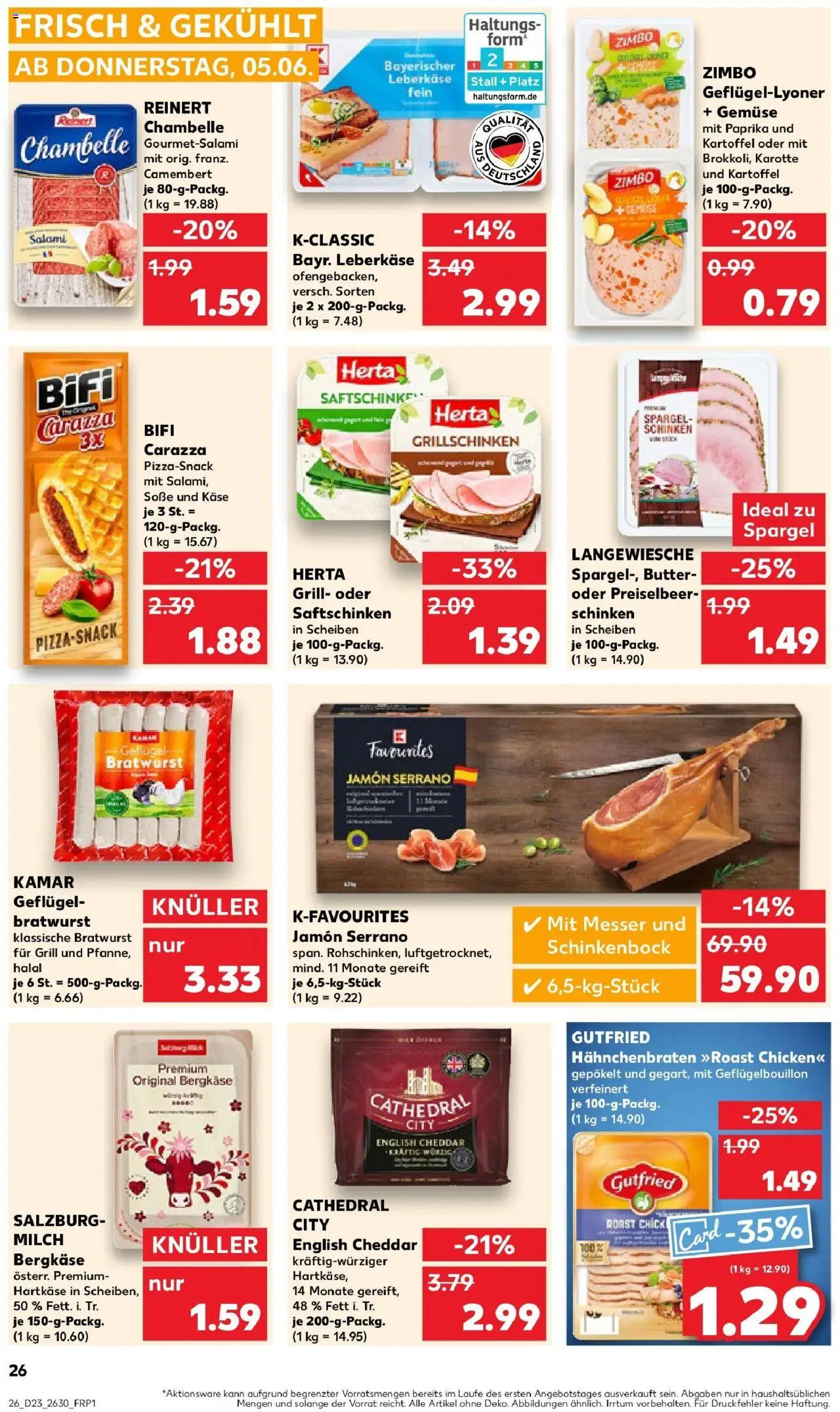Kaufland prospekt Zwickau	 - gültig ab dem 09.06.2025 | Seite: 41 | Produkte: Bifi, Gemüse, Paprika, Soße
