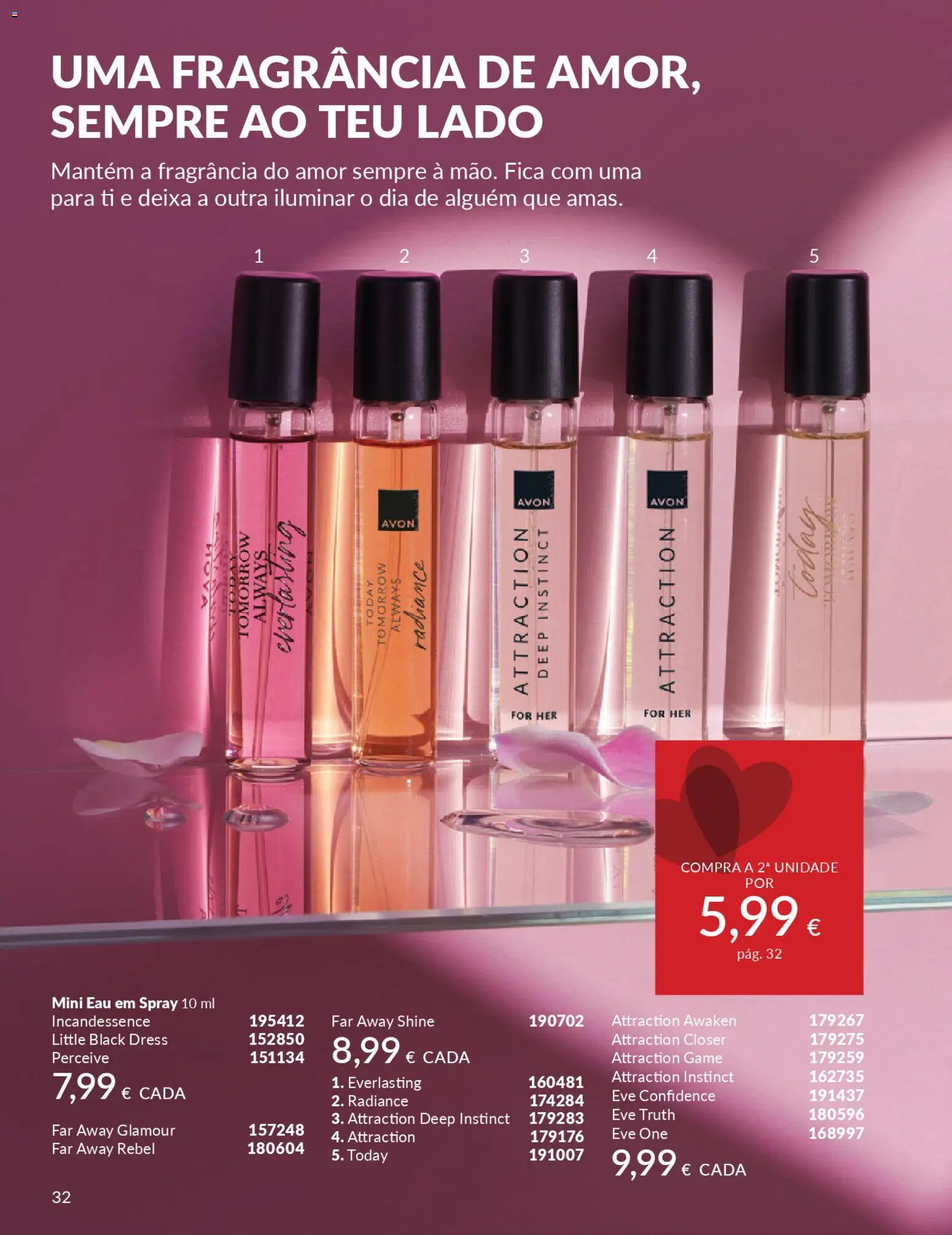 Catálogo Avon Campanha 2 │ válido de 01.02.2026 | Página: 32 | Produtos: Fragrância