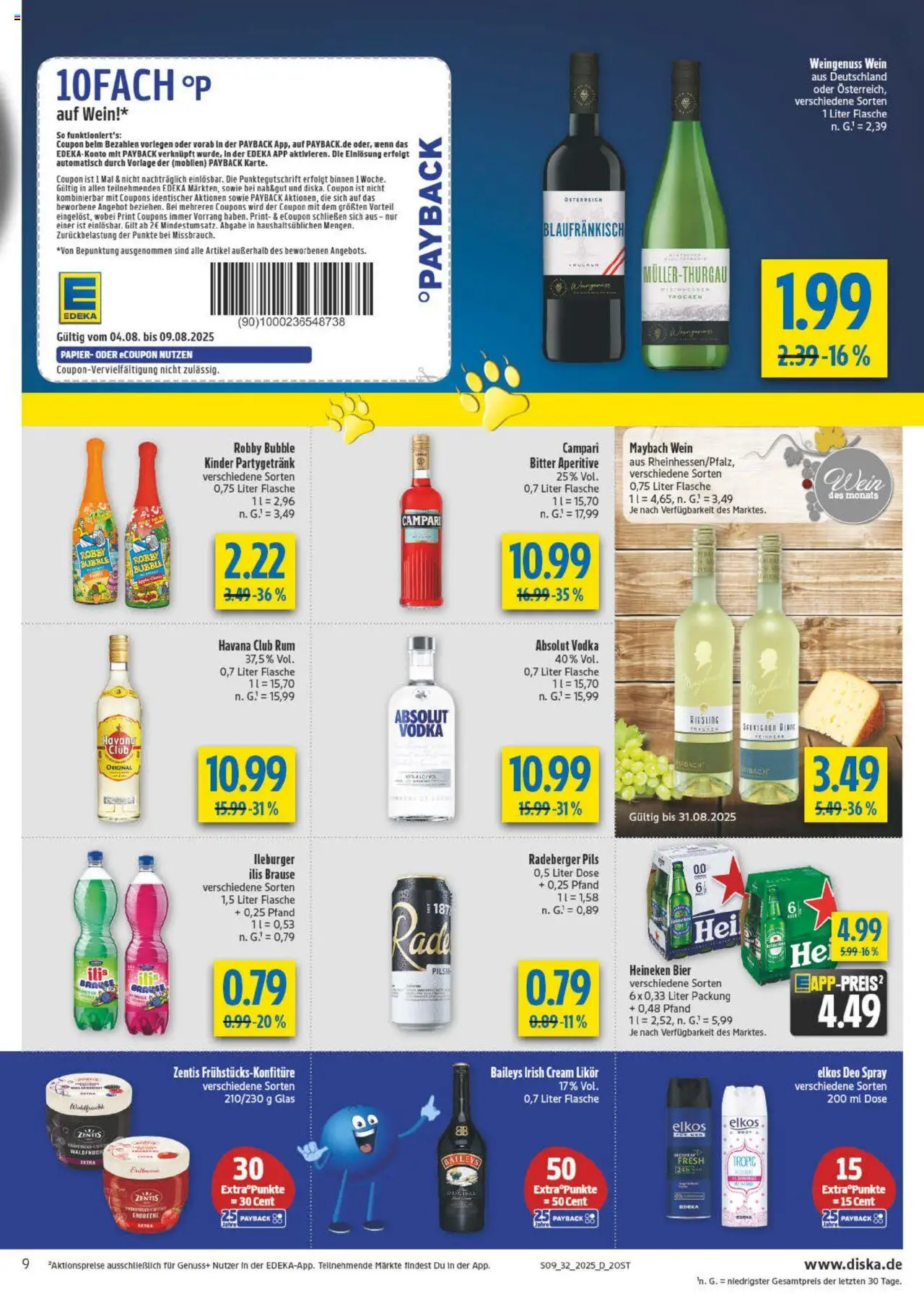 Diska Prospekt 	 - gültig ab dem 04.08.2025 | Seite: 9