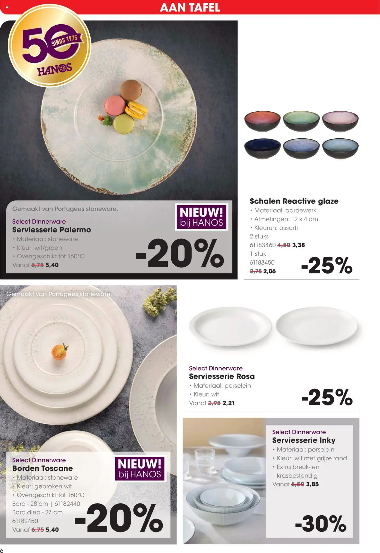  | Pagina: 6 | Producten: Bord, Tafel
