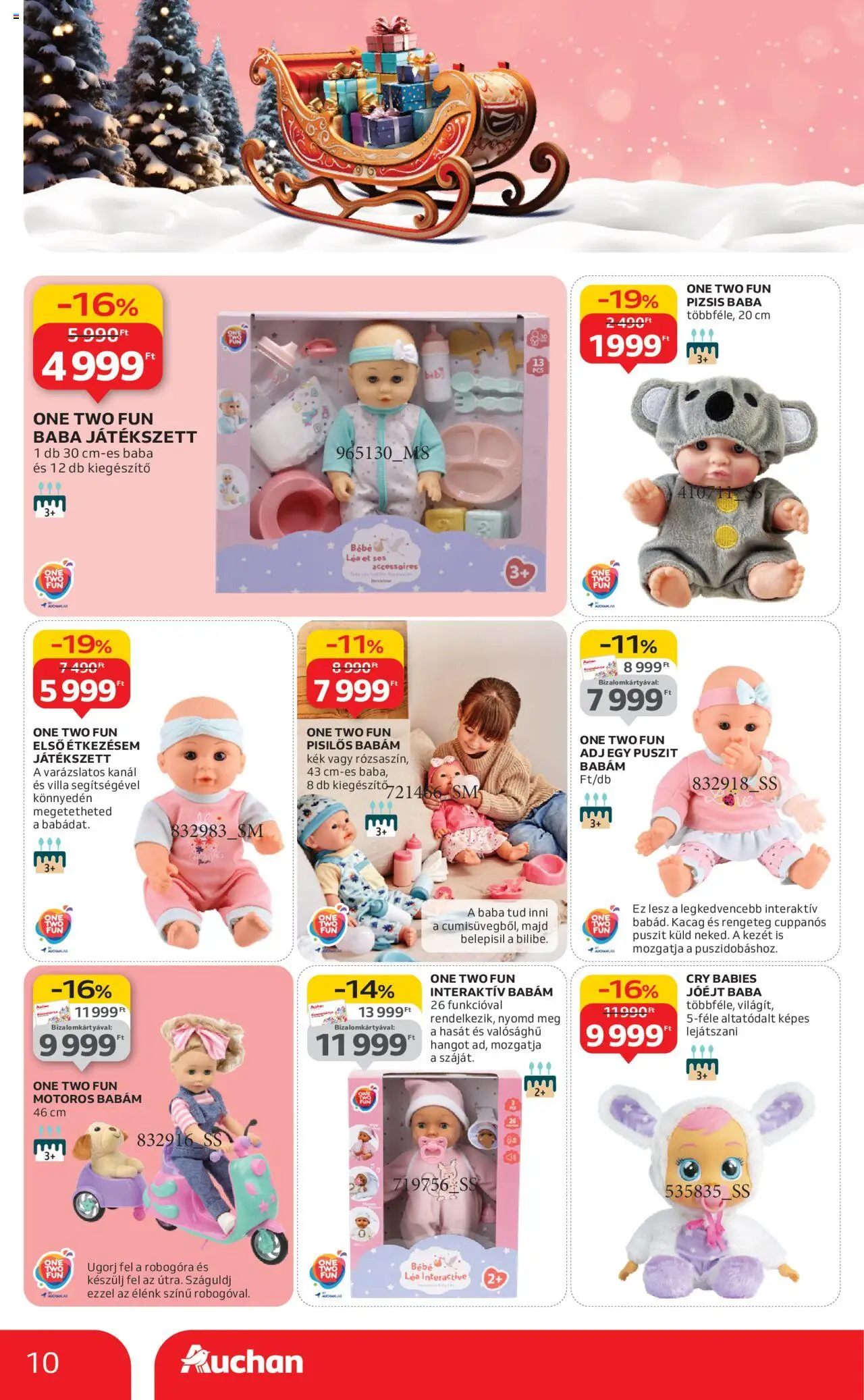 Auchan akciós ujság - amely érvényes a következő dátumtól: 24.10.2025 | Oldal: 10
