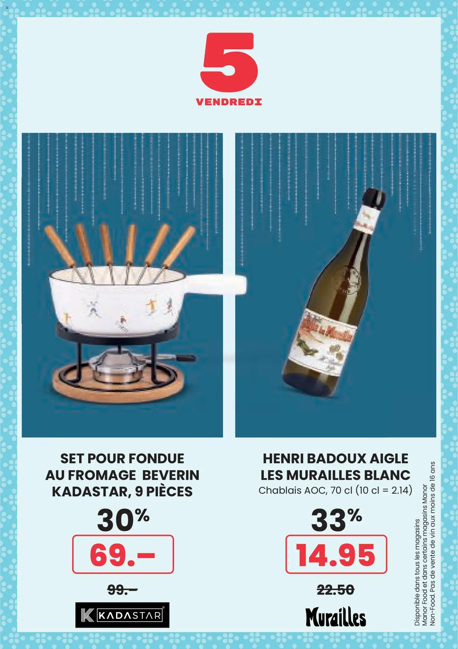 Manor Aktionen Calendrier de L'Avent – gültig ab 01.12.2025 | Seite: 7