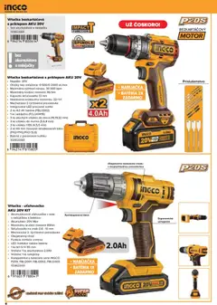 Kinekus leták platný od 27.10.2025 | Strana: 6 | Produkty: Svetlo, Uťahovačka, Náradie, Nabíjačka