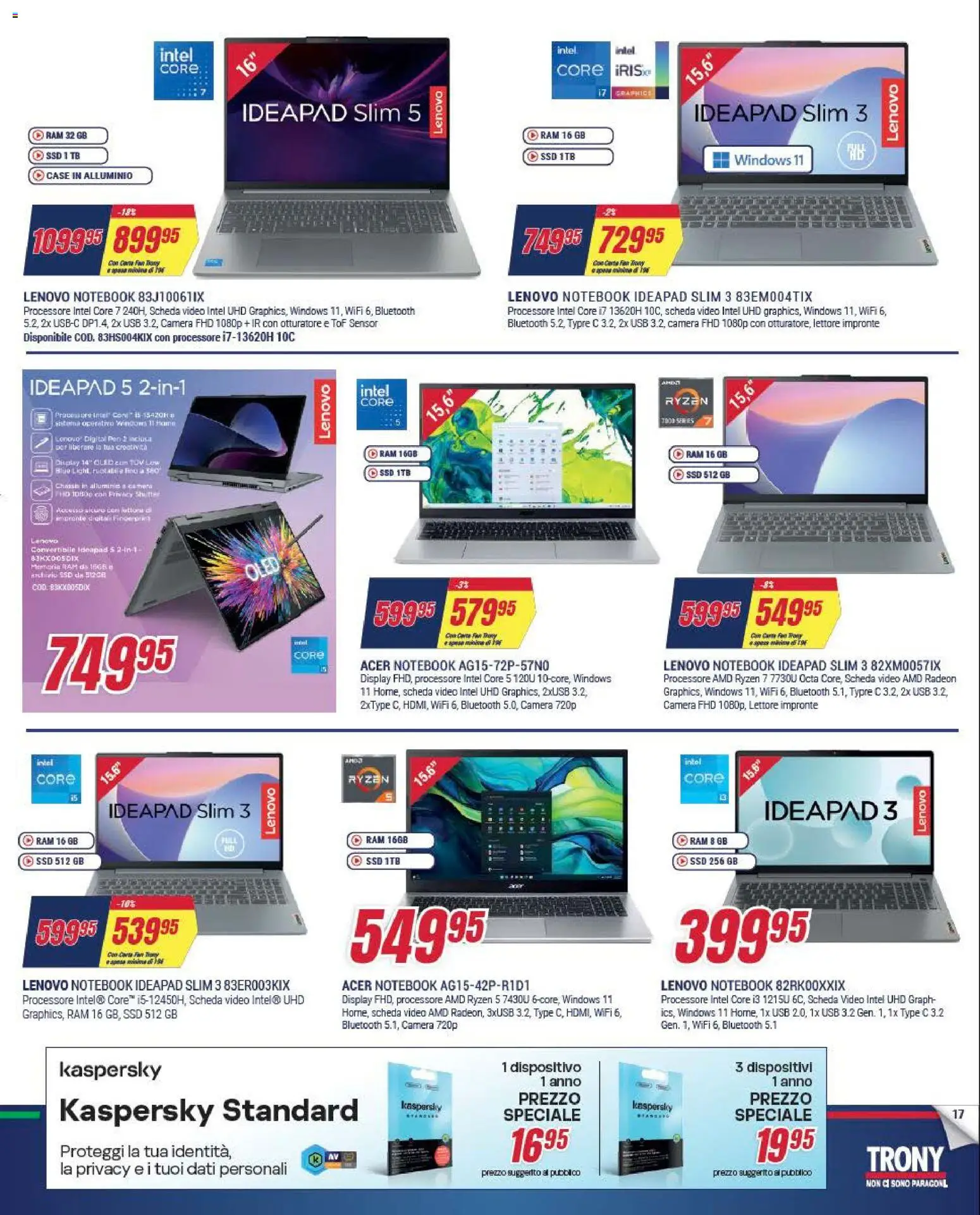 Volantino Trony del 05.02.2026 | Pagina: 17