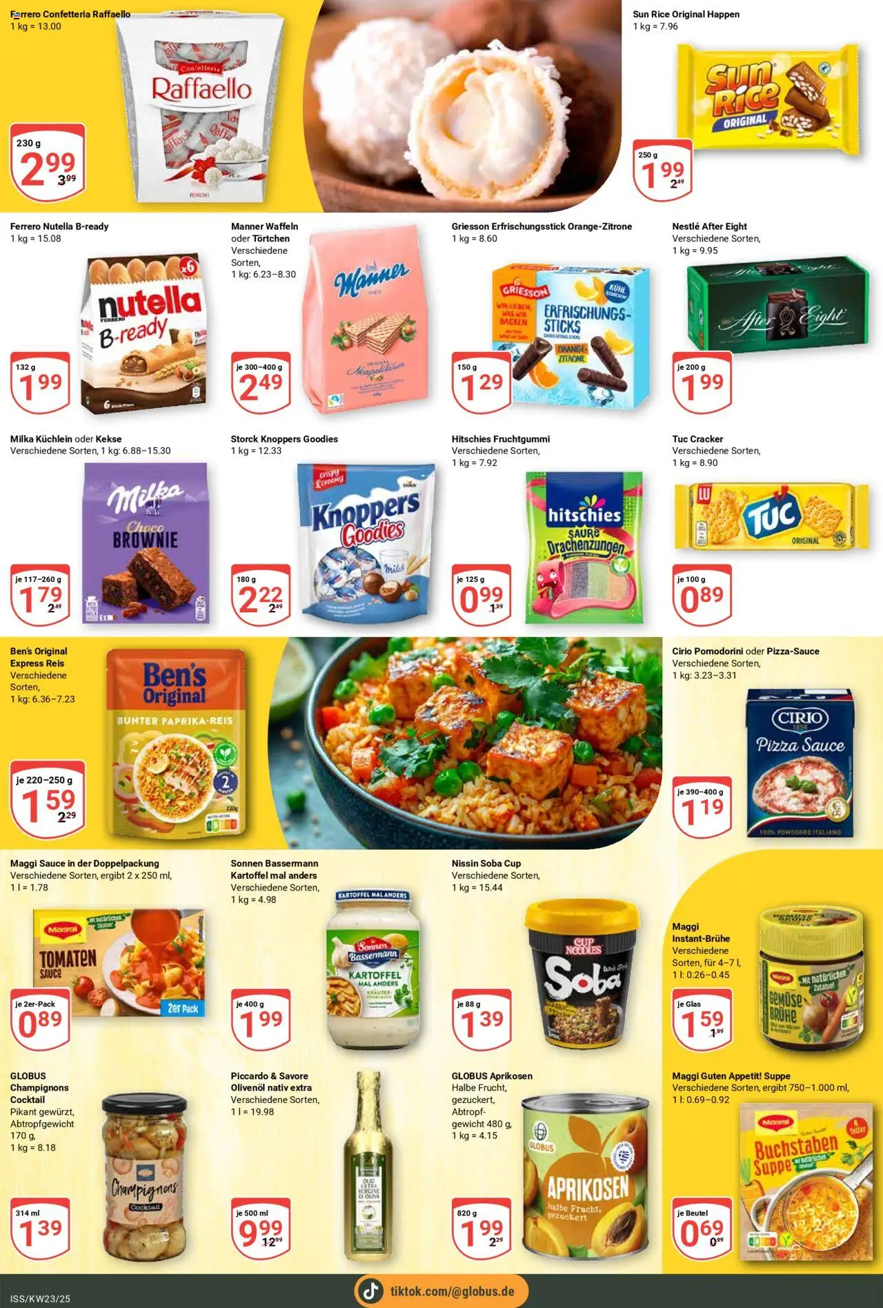 Globus Prospekt 	 - gültig ab dem 02.06.2025 | Seite: 11 | Produkte: Raffaello, Champignons, Gemüse, Kekse