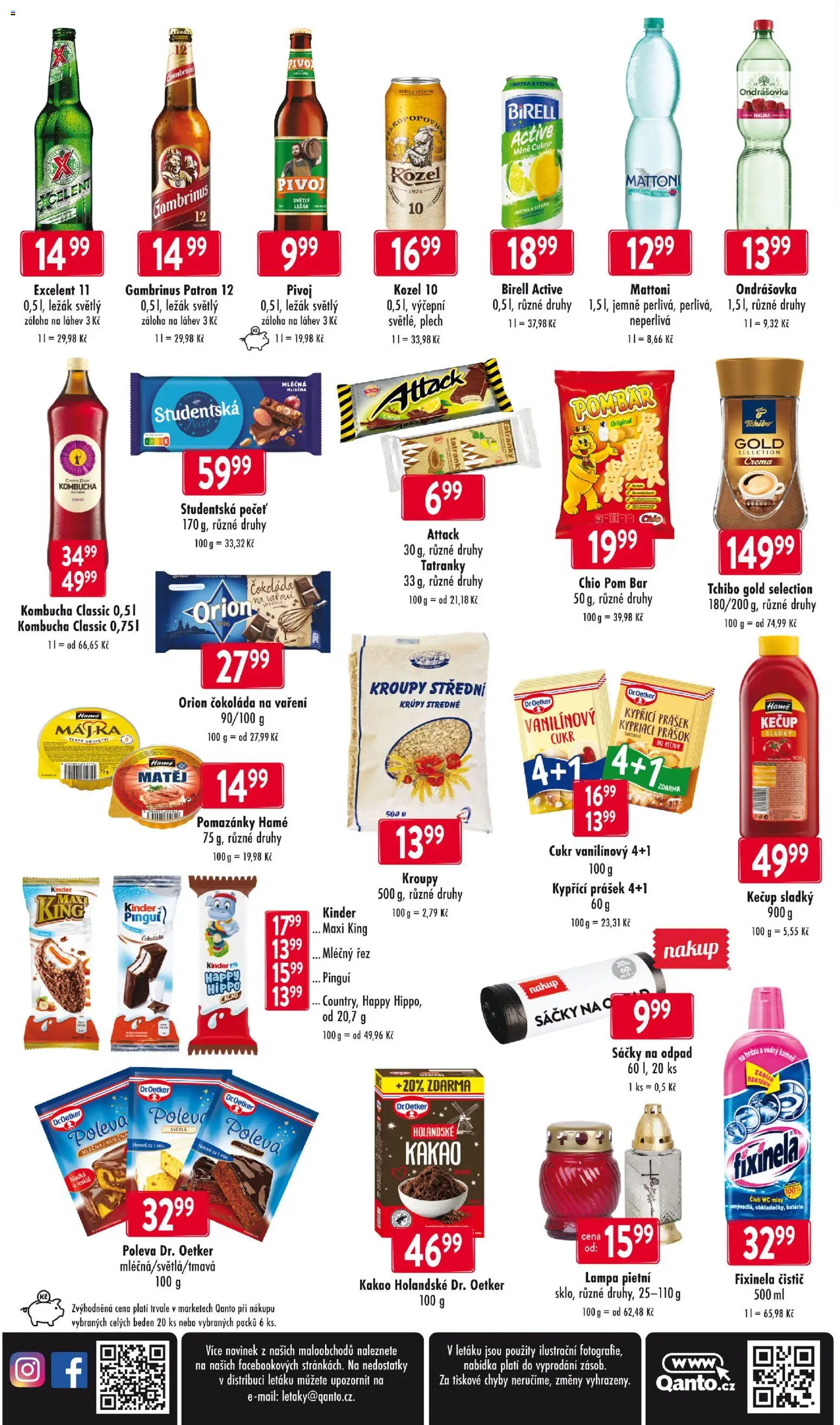 Astur & Qanto leták od 30.10.2025 | Strana: 4 | Produkty: Pomazánky, Studentská pečeť, Citron, Cukr