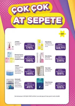 Gratis Katalog - 01.09.2025 tarihinden itibaren geçerlidir | Sayfa: 12 | Ürünler: Krem, Peeling, Güneş kremi