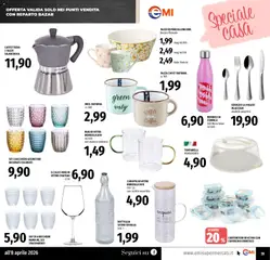 Anteprima del volantino EMI volantino valido a partire dal 26.03.2026 | Pagina: 31 | Prodotti: Caffettiera, Acqua, Borraccia, Bottiglia