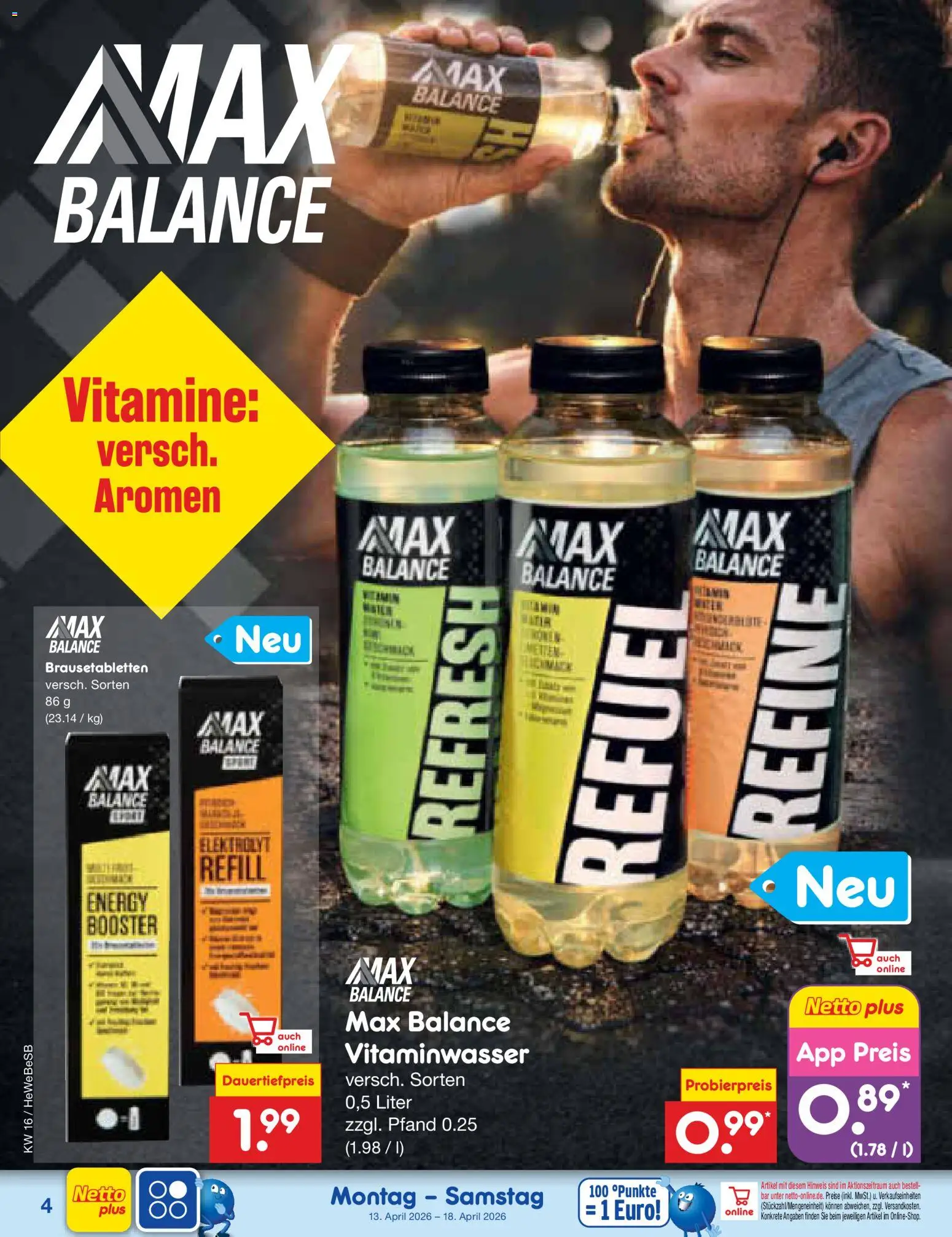 Netto Marken-Discount Prospekt 	 – gültig ab 13.04.2026 | Seite: 31 | Produkte: Energy