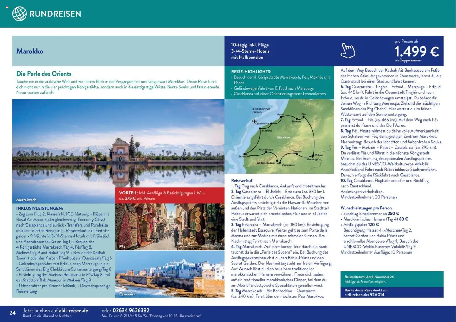 Aldi Reisen Unsere Traumreisen – gültig ab 01.01.2026 | Seite: 24