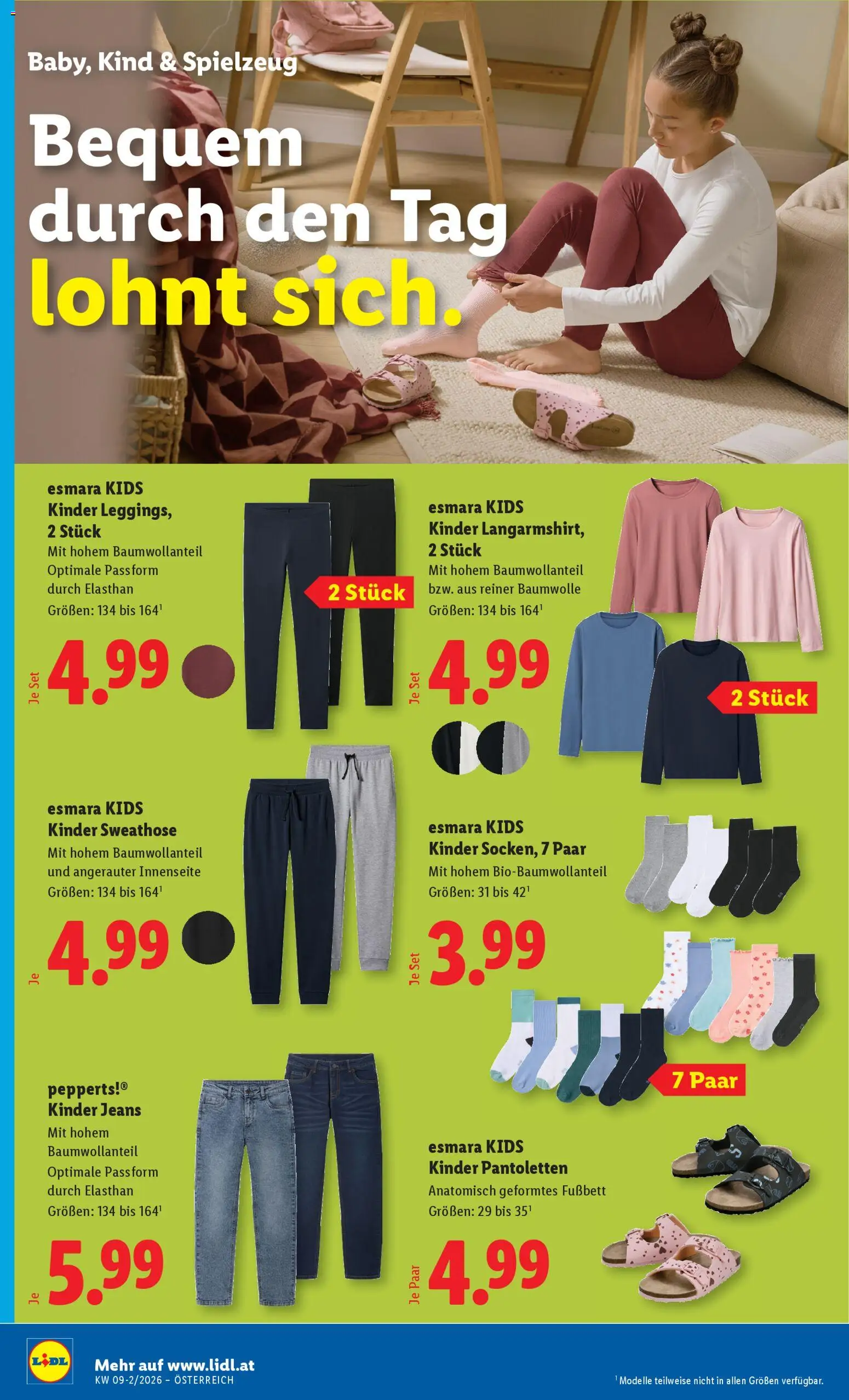 Lidl Flugblatt - Altenmarkt im Pongau, St. Johann im Pongau, Zell am See gültig ab 26.02.2026 | Seite: 20 | Produkte: Jeans