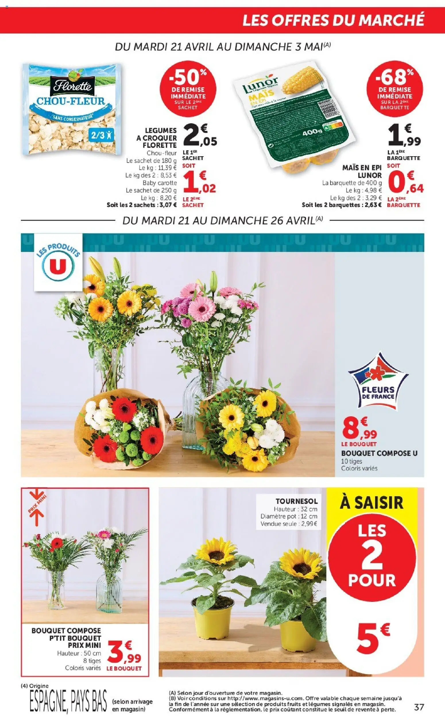 {H1} | Page: 37 | Produits: Mais, Carotte