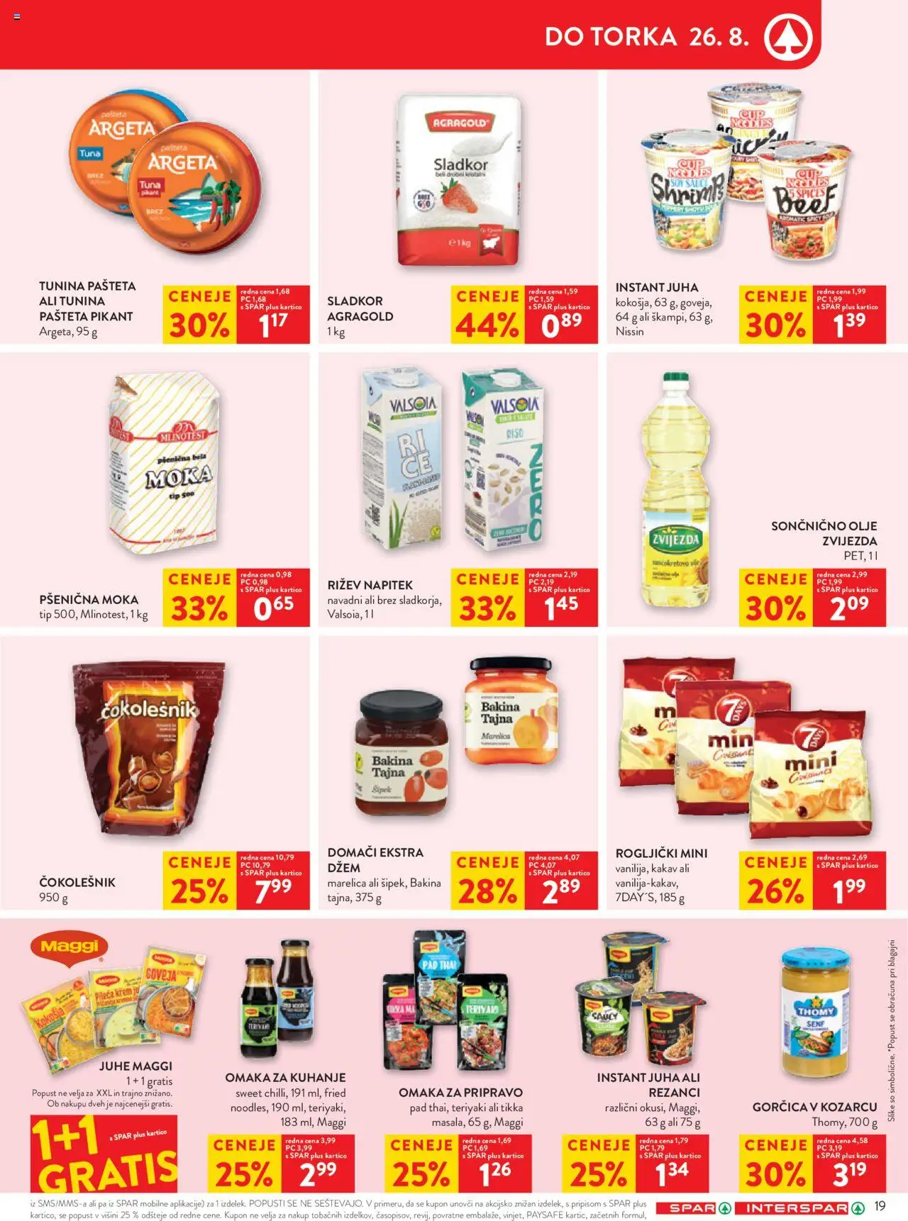 Spar katalog 34/25 │ velja od 20.08.2025 | Stran: 21 | Izdelki: Džem, Olje, Top doble cara, Omaka