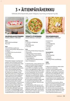 K-Market-mainoslehti voimassa 06.05.2026 alkaen | Sivu: 29 | Tuotteet: Kananmuna, Voi, Fetajuusto, Keksit