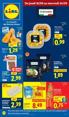LIDL - Prévisualisation de LIDL catalogue semaine 38 valide à partir de 18.09.2025