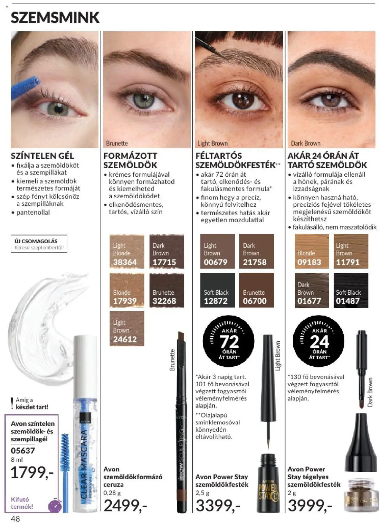 Avon akciós ujság - amely érvényes a következő dátumtól: 01.08.2025 | Oldal: 48