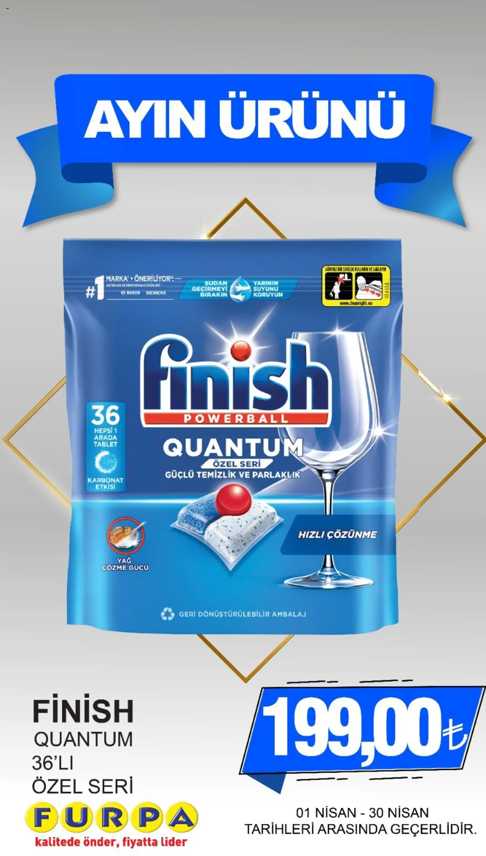 Furpa Katalog - 01.04.2026 tarihinden itibaren geçerlidir | Sayfa: 19 | Ürünler: Deterjan, Tablet