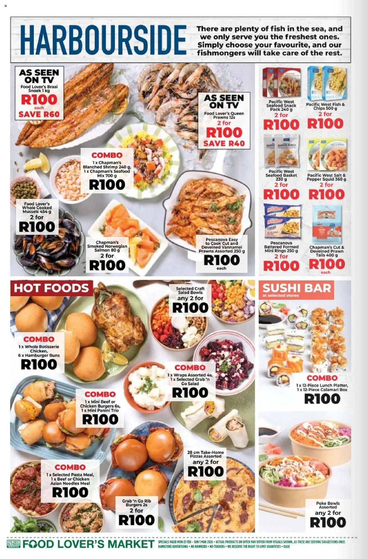New Food Lover's Market catalogue – valid from 23.02.2026 | Page: 4 | Products: TV, Basket, Pasta, Pepper