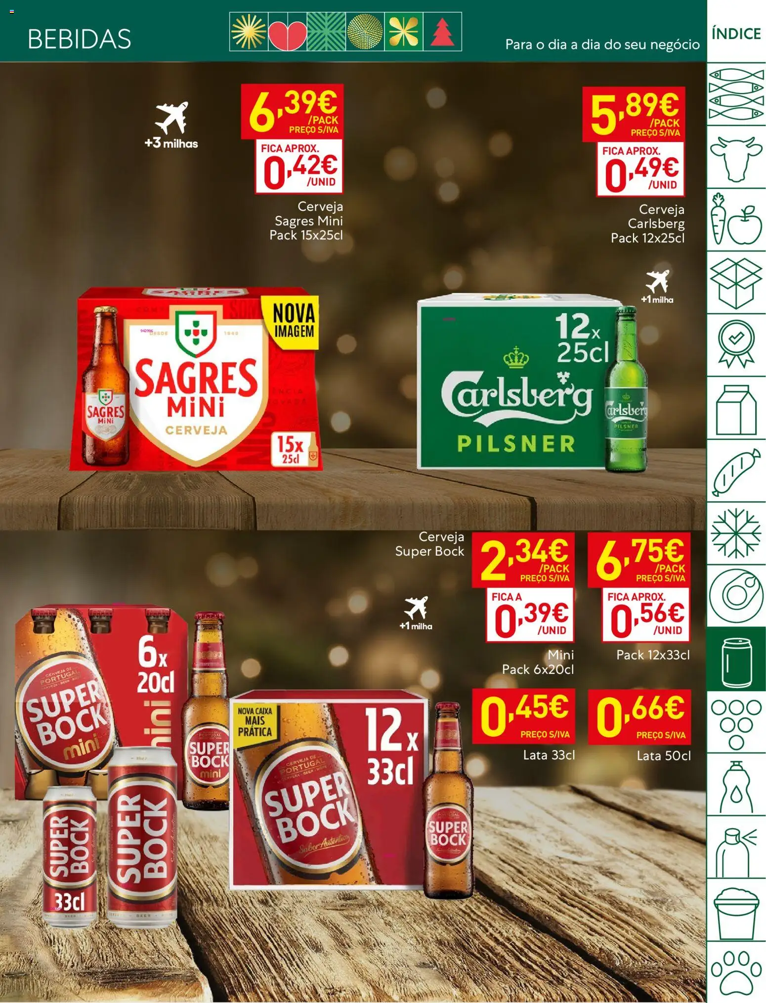 Recheio folheto │ válido de 18.11.2025 | Página: 33 | Produtos: Super bock, Caixa, Cerveja