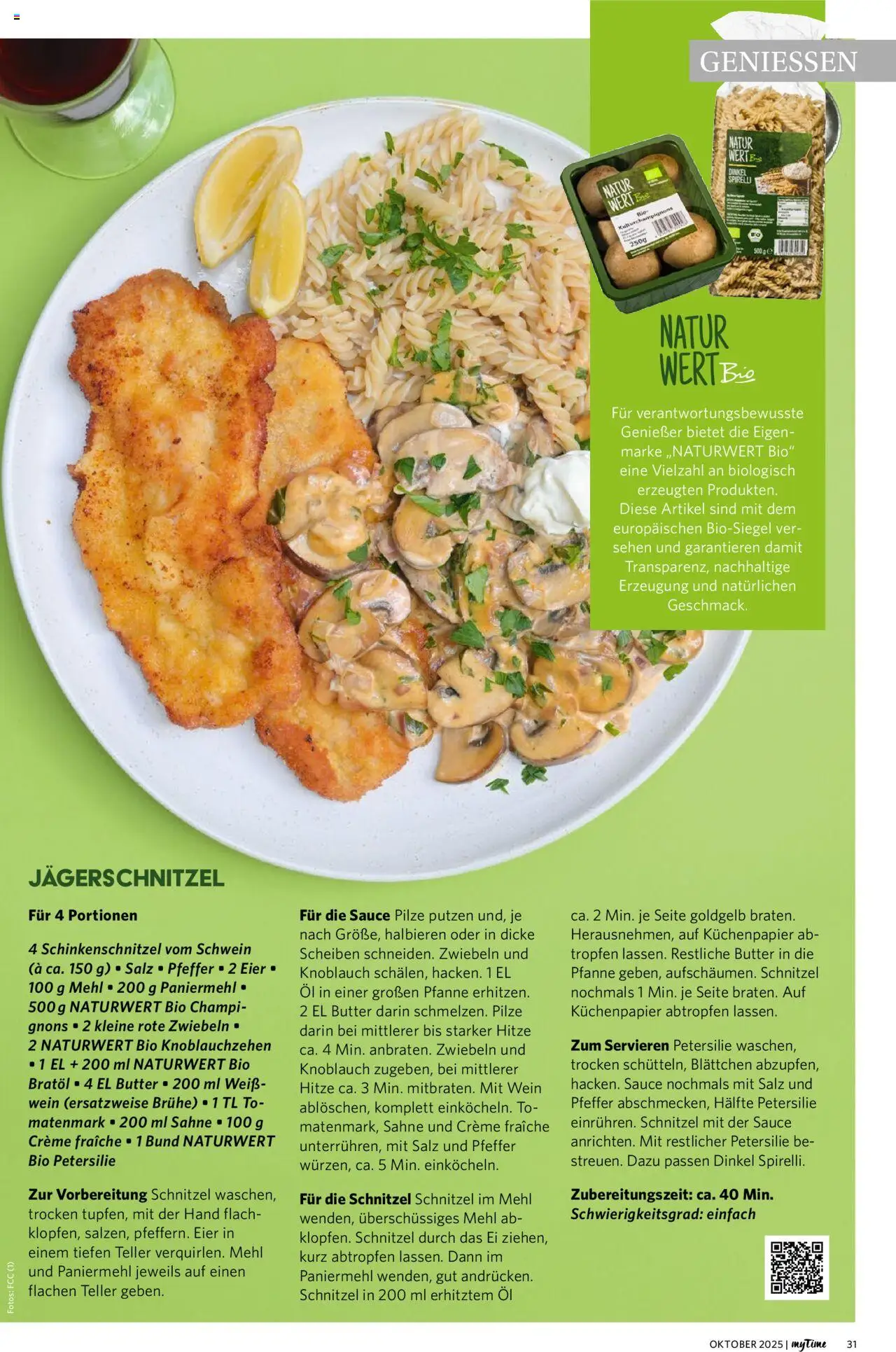 Combi myTime Oktober 2025 – gültig ab 01.10.2025 | Seite: 31 | Produkte: Butter, Eier, Creme, Pfeffer