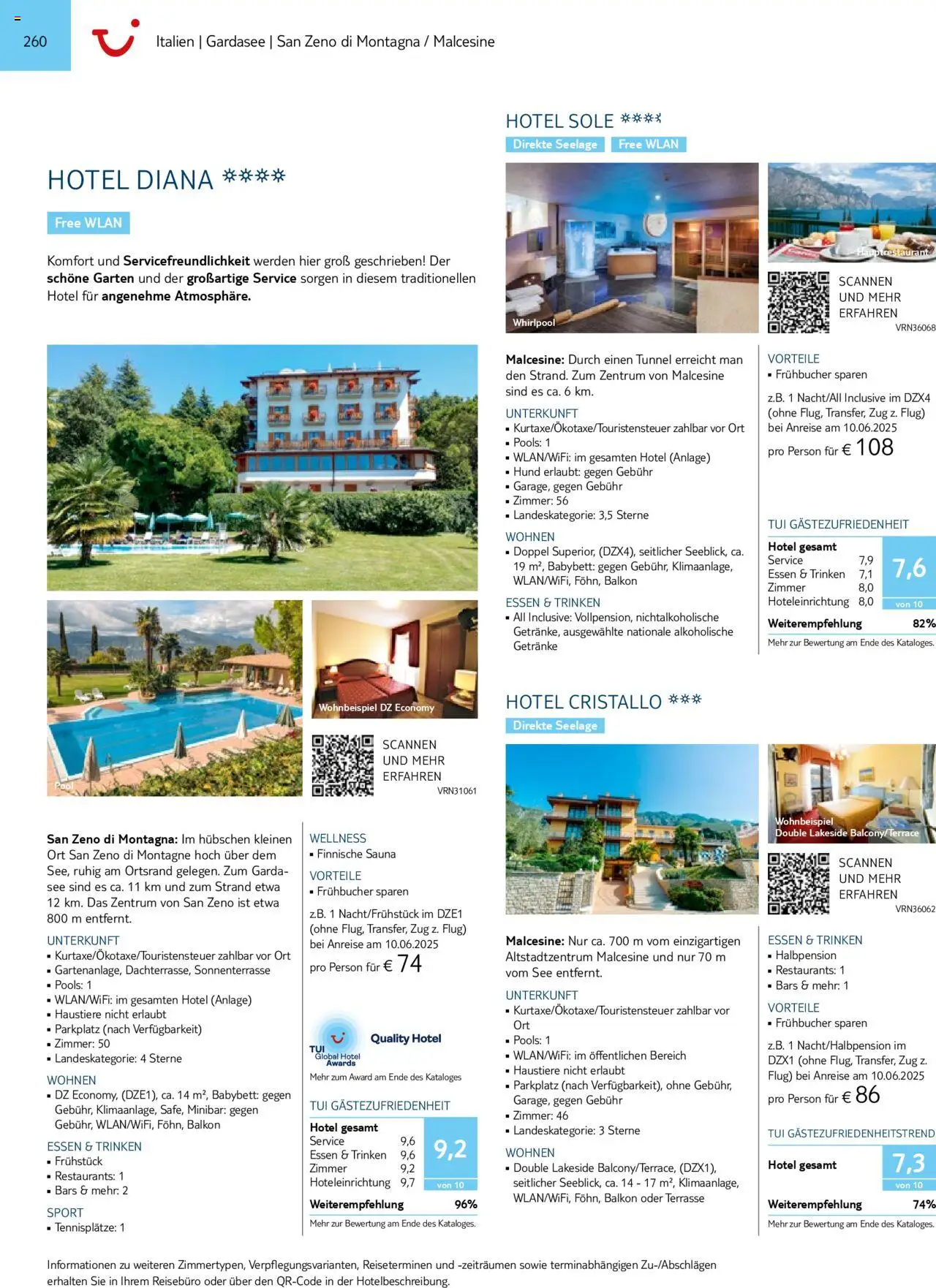 TUI Prospekt 	 – gültig ab 01.11.2024 | Seite: 260 | Produkte: Babybett