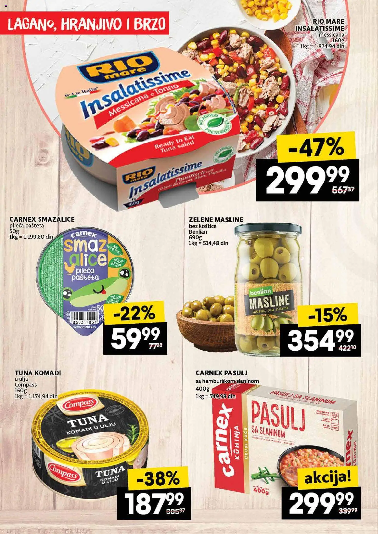 Roda katalog - važi od 30.10.2025 | Strana: 16 | Proizvode: Pasulj, Masline, Kuhinja, Pašteta