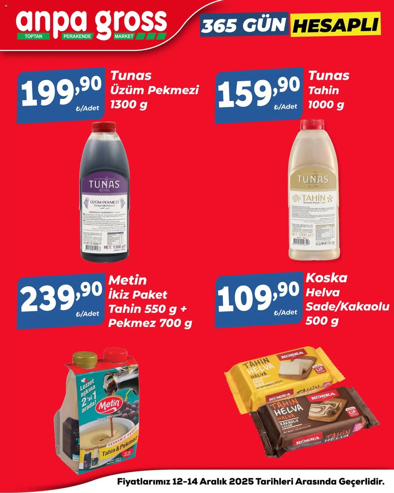 Anpa Gross Hafta Sonu Fırsatları - 12.12.2025 tarihinden itibaren geçerlidir | Sayfa: 7 | Ürünler: Üzüm