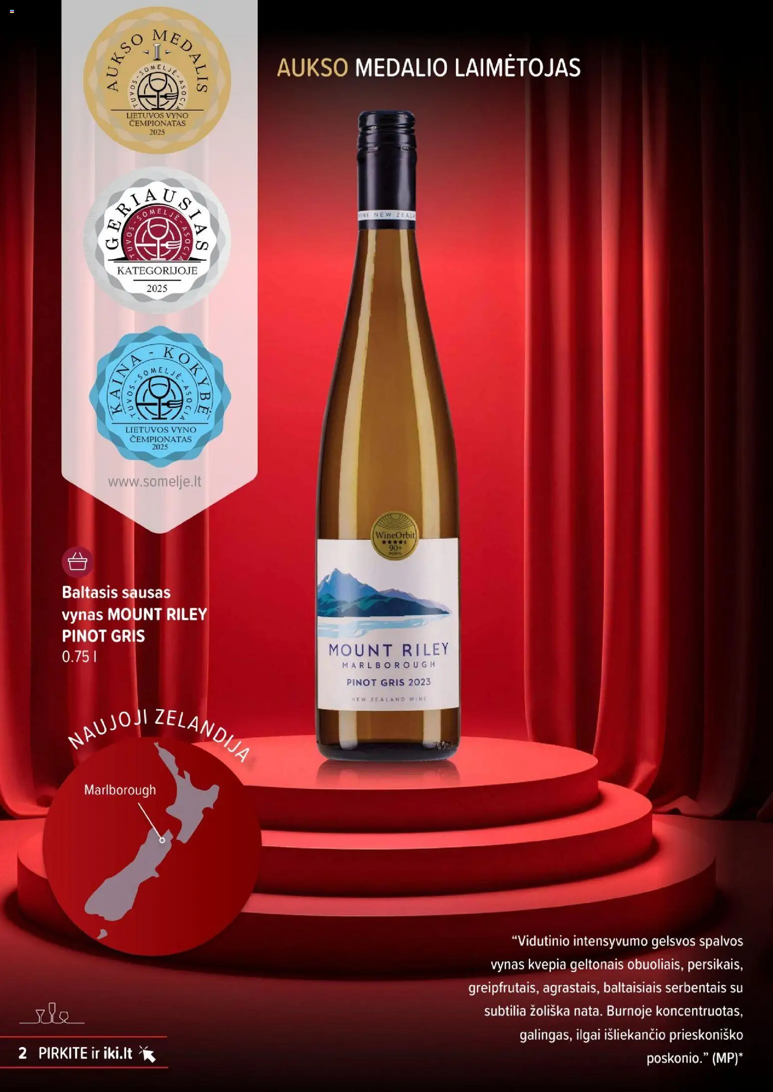 IKI akcijos nuo 12.12.2025 | Puslapis: 2 | Prekių: Vynas