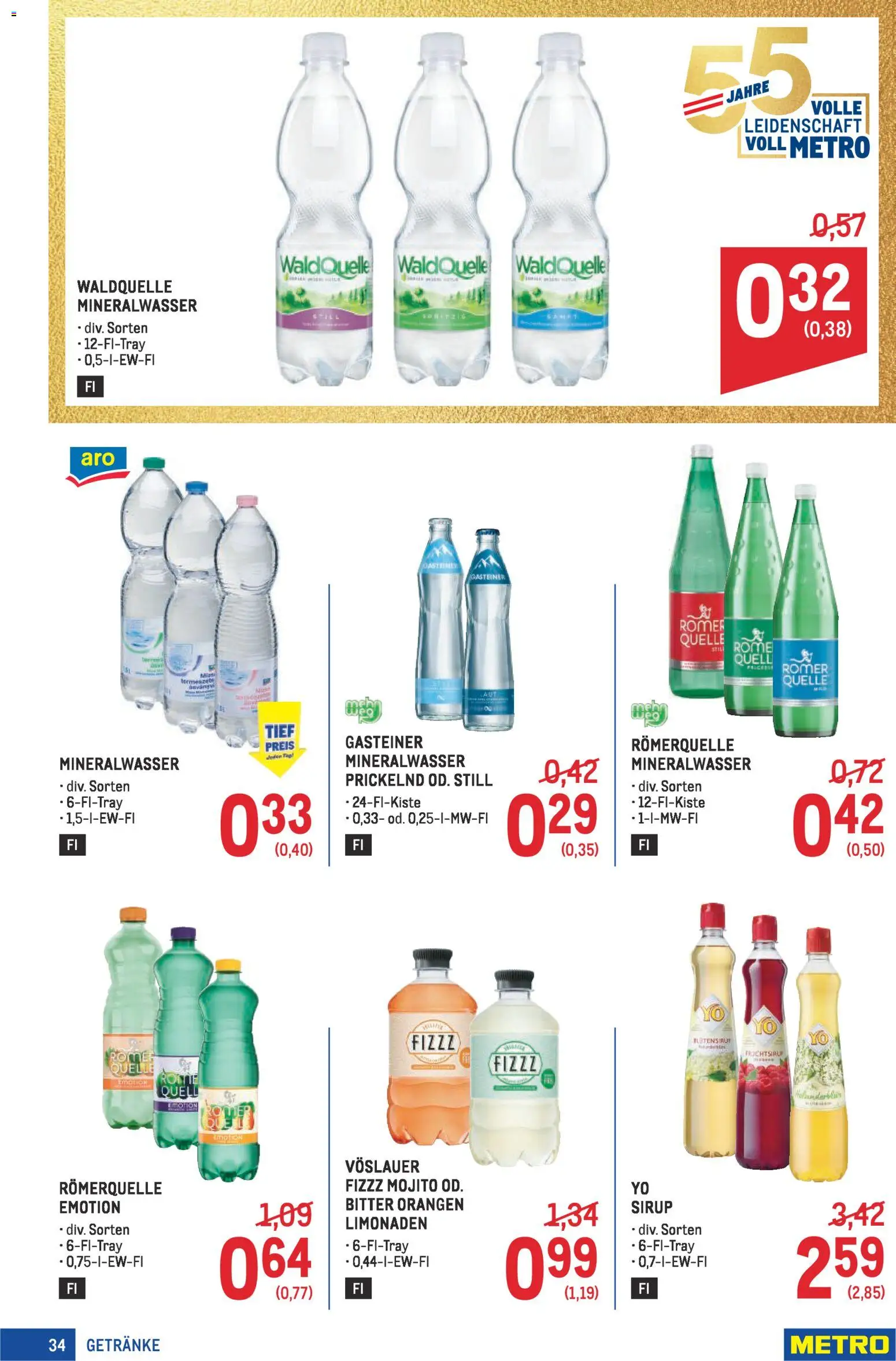 Metro angebote Profi gültig ab 16.04.2026 | Seite: 34 | Produkte: Orangen