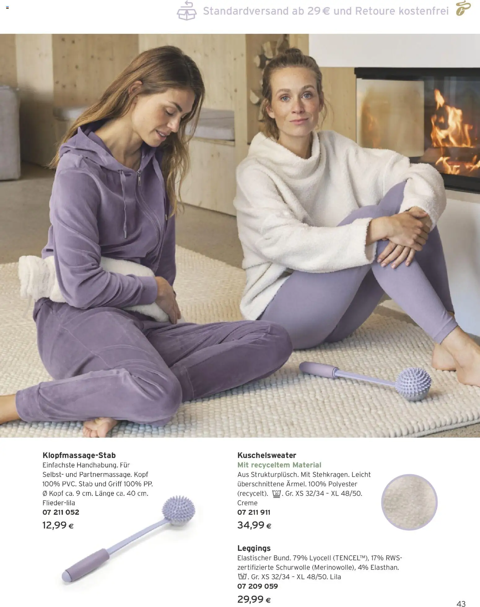 Tchibo Eduscho - Katalog Dezember 2025 gültig ab 01.12.2025 | Seite: 43 | Produkte: Leggings, Creme