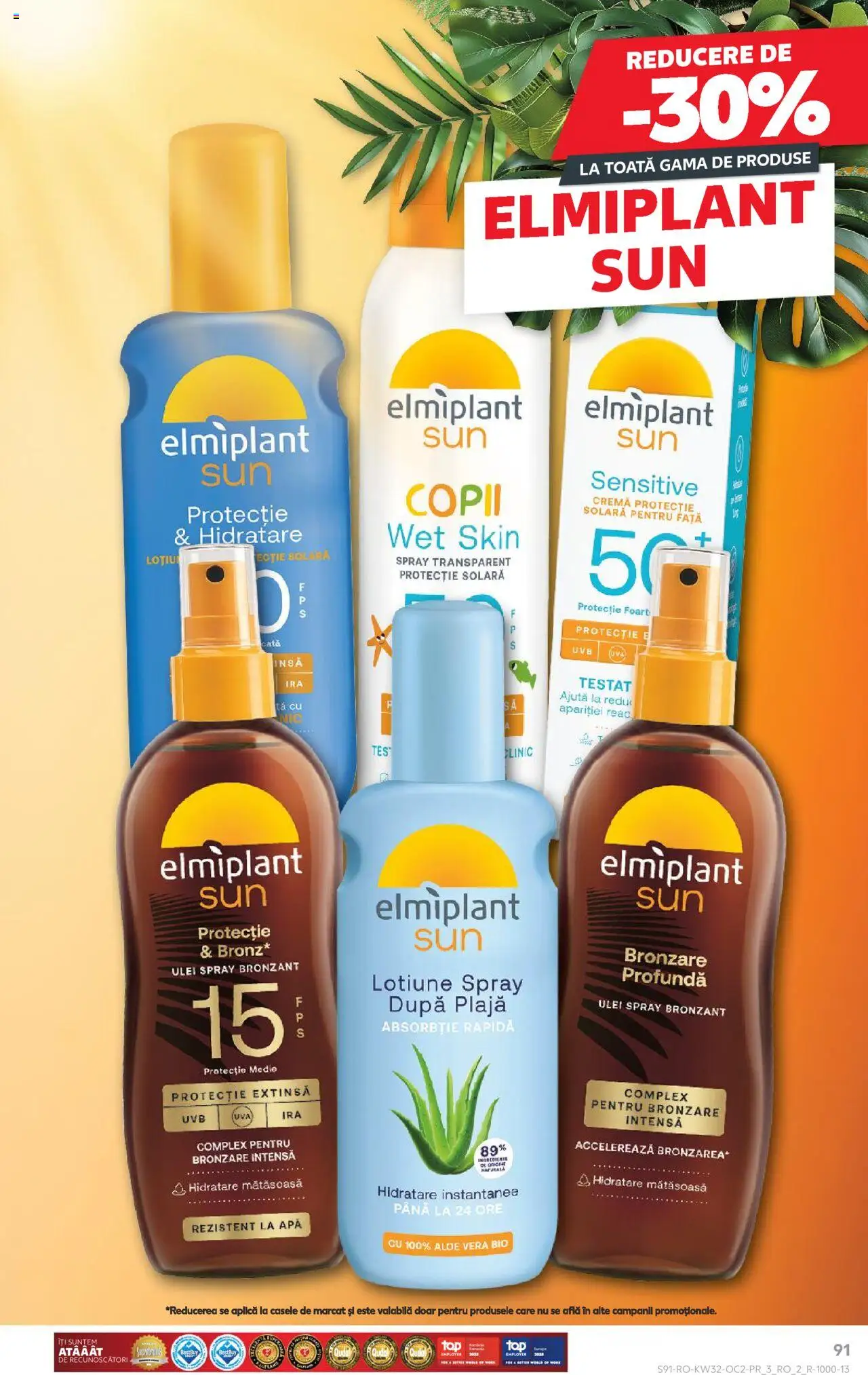 Catalog Kaufland - Tulcea – valabil de la 06.08.2025 | Pagină: 91 | Produse: Şerit ödül, Ulei, Protecție solară, Apă