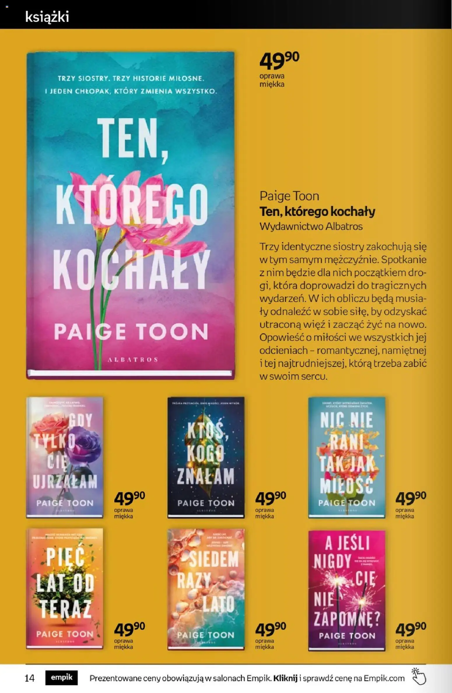 Empik promocje od 25.02.2026 | Strona: 14 | Produkty: Książki