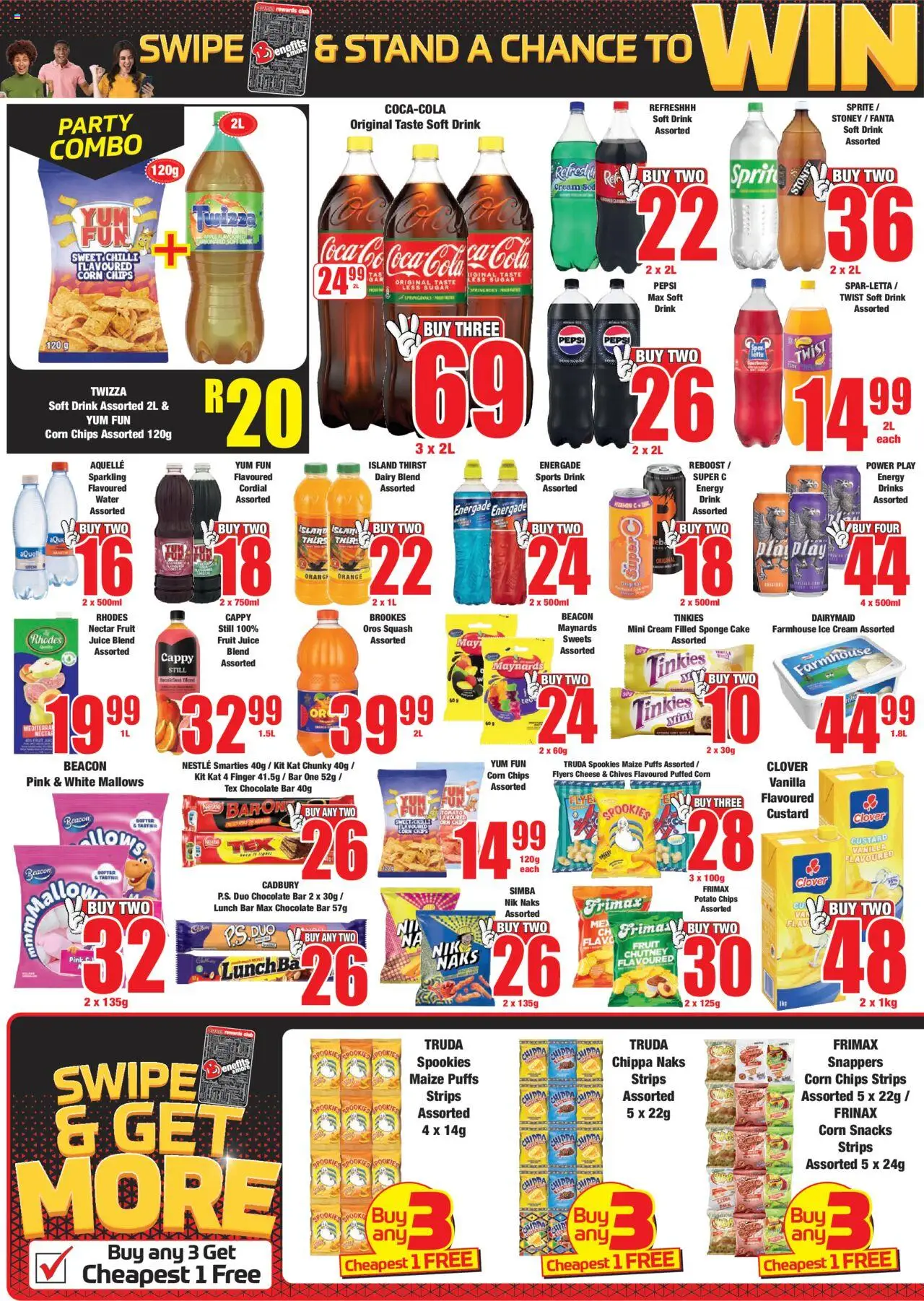New Boxer catalogue – valid from 09.10.2025 | Page: 4 | Products: Cake, Juice, Stoney, Ice cream