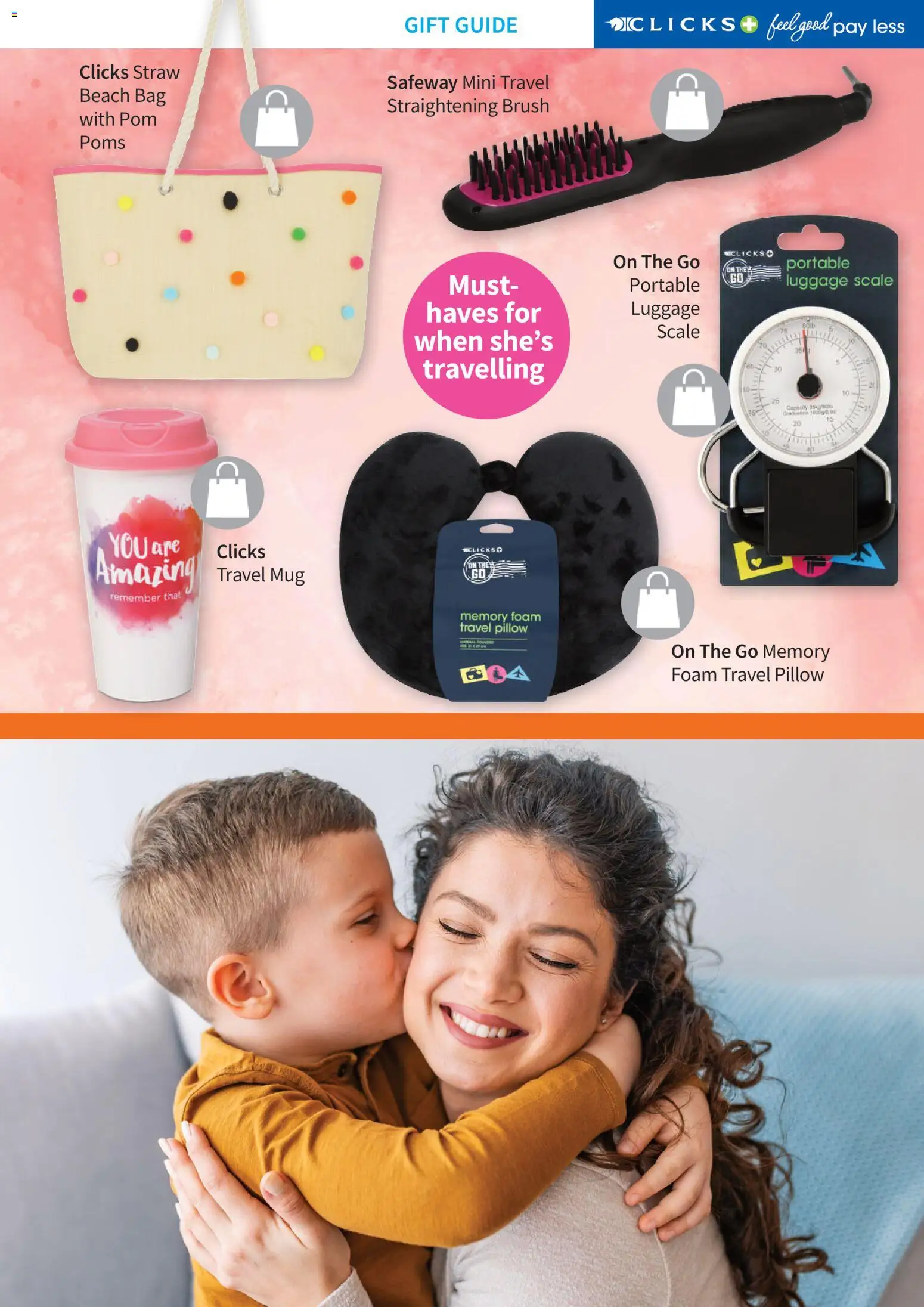 New Clicks catalogue – valid from 01.04.2026 | Page: 21 | Products: Scale, Pillow, Brush, Foam